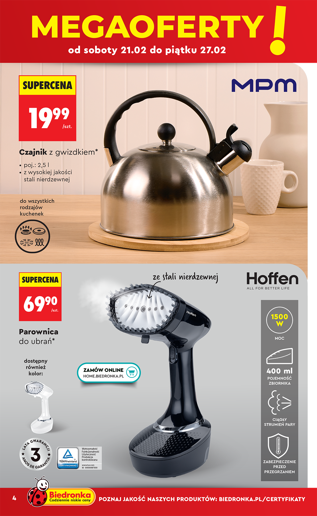 biedronka - Biedronka - Hity i inspiracje leták platný od soboty 21.02.2026 do soboty 07.03.2026 - page: 4