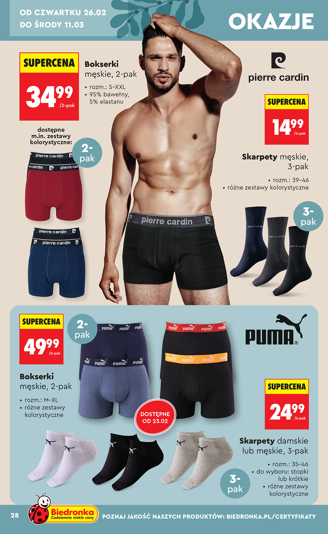 biedronka - Biedronka - Hity i inspiracje leták platný od soboty 21.02.2026 do soboty 07.03.2026 - page: 28