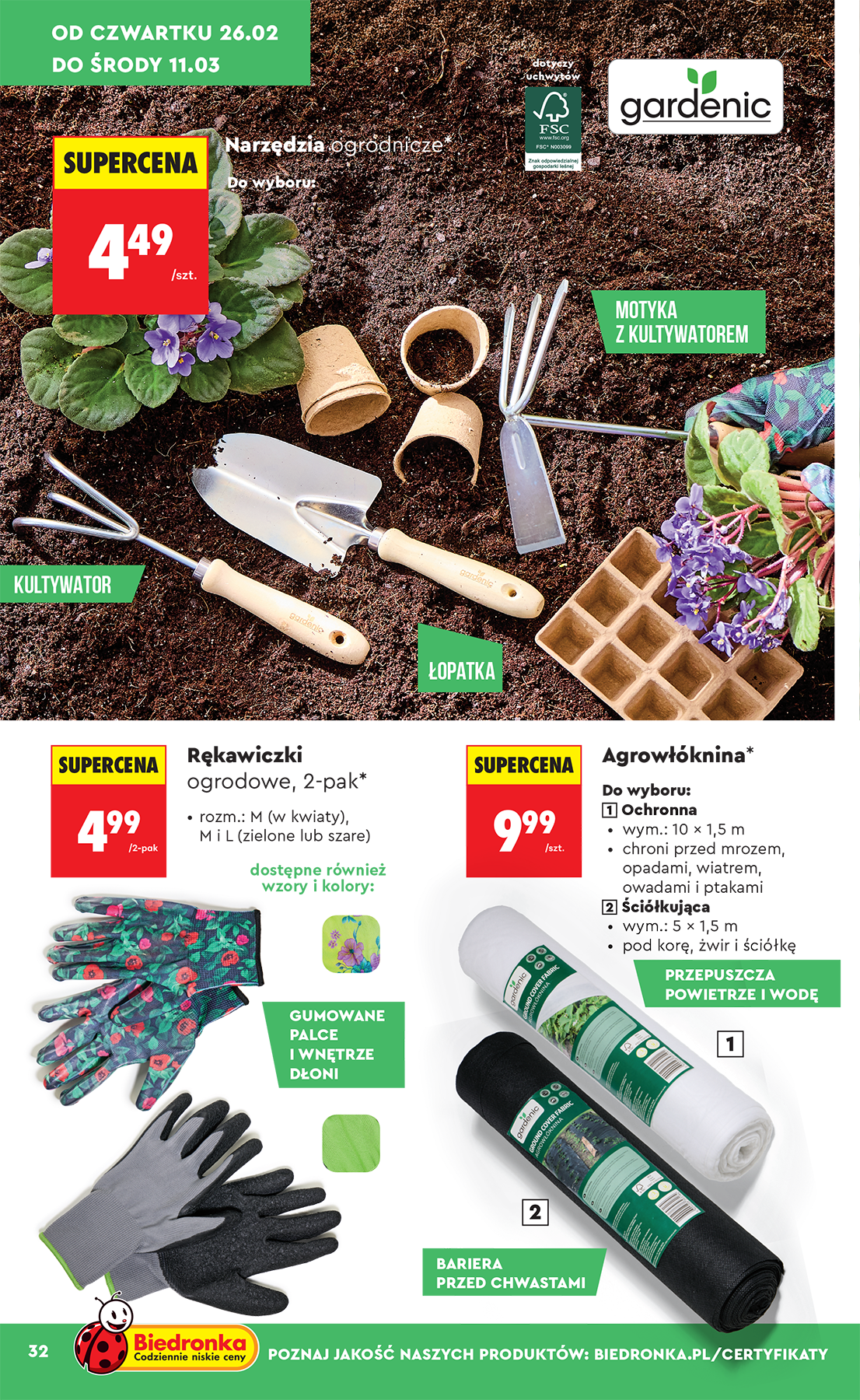 biedronka - Biedronka - Hity i inspiracje leták platný od soboty 21.02.2026 do soboty 07.03.2026 - page: 32