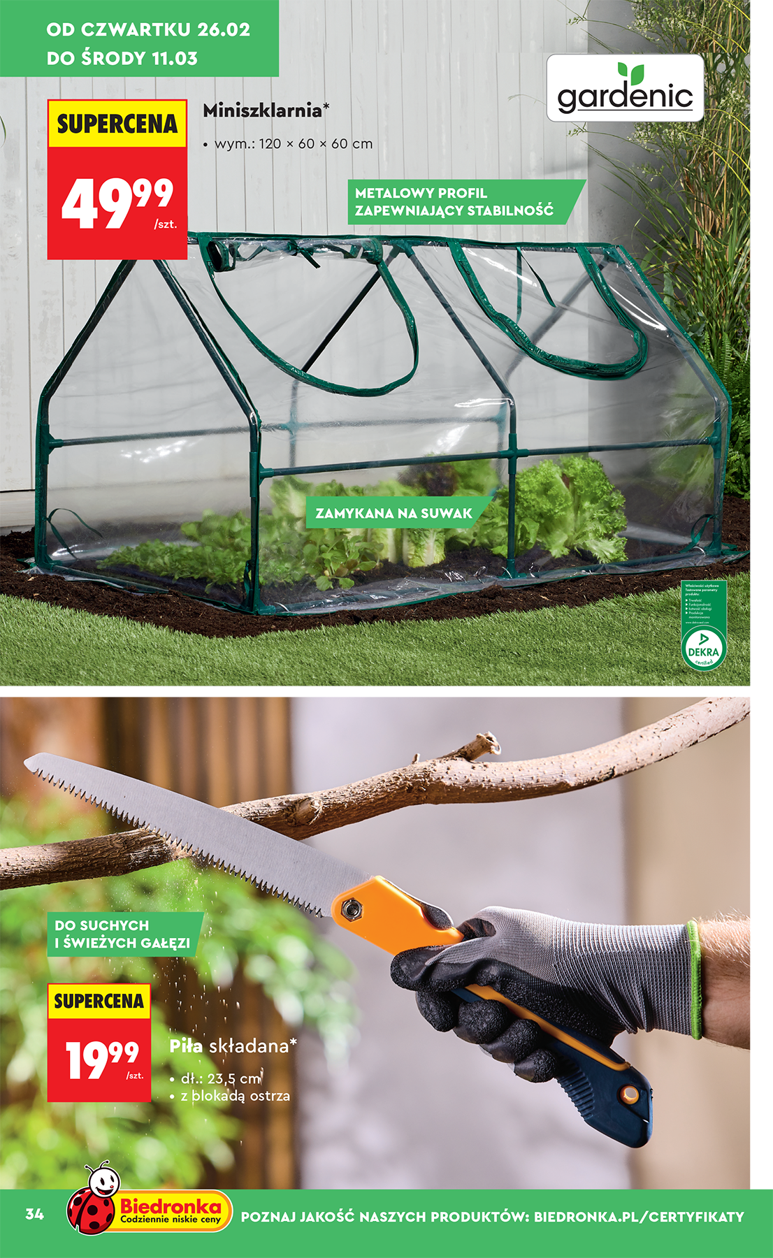 biedronka - Biedronka - Hity i inspiracje leták platný od soboty 21.02.2026 do soboty 07.03.2026 - page: 34