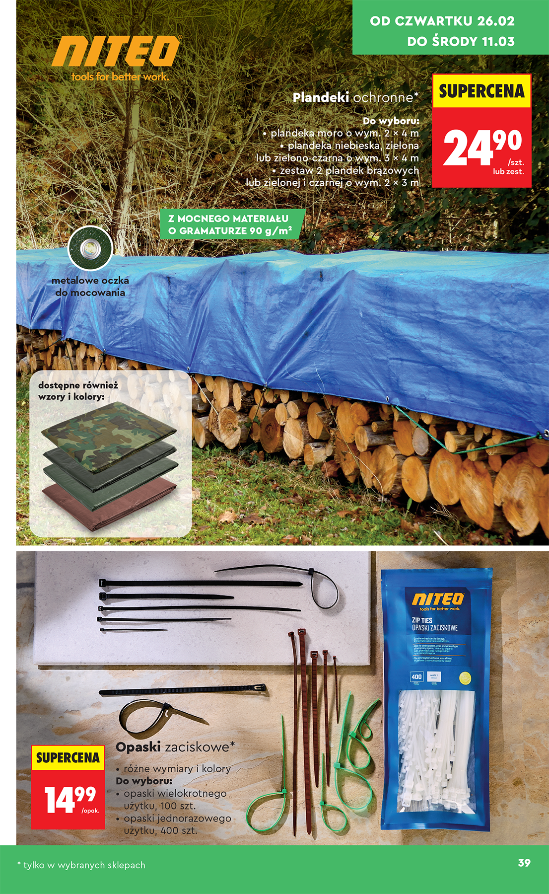 biedronka - Biedronka - Hity i inspiracje leták platný od soboty 21.02.2026 do soboty 07.03.2026 - page: 39