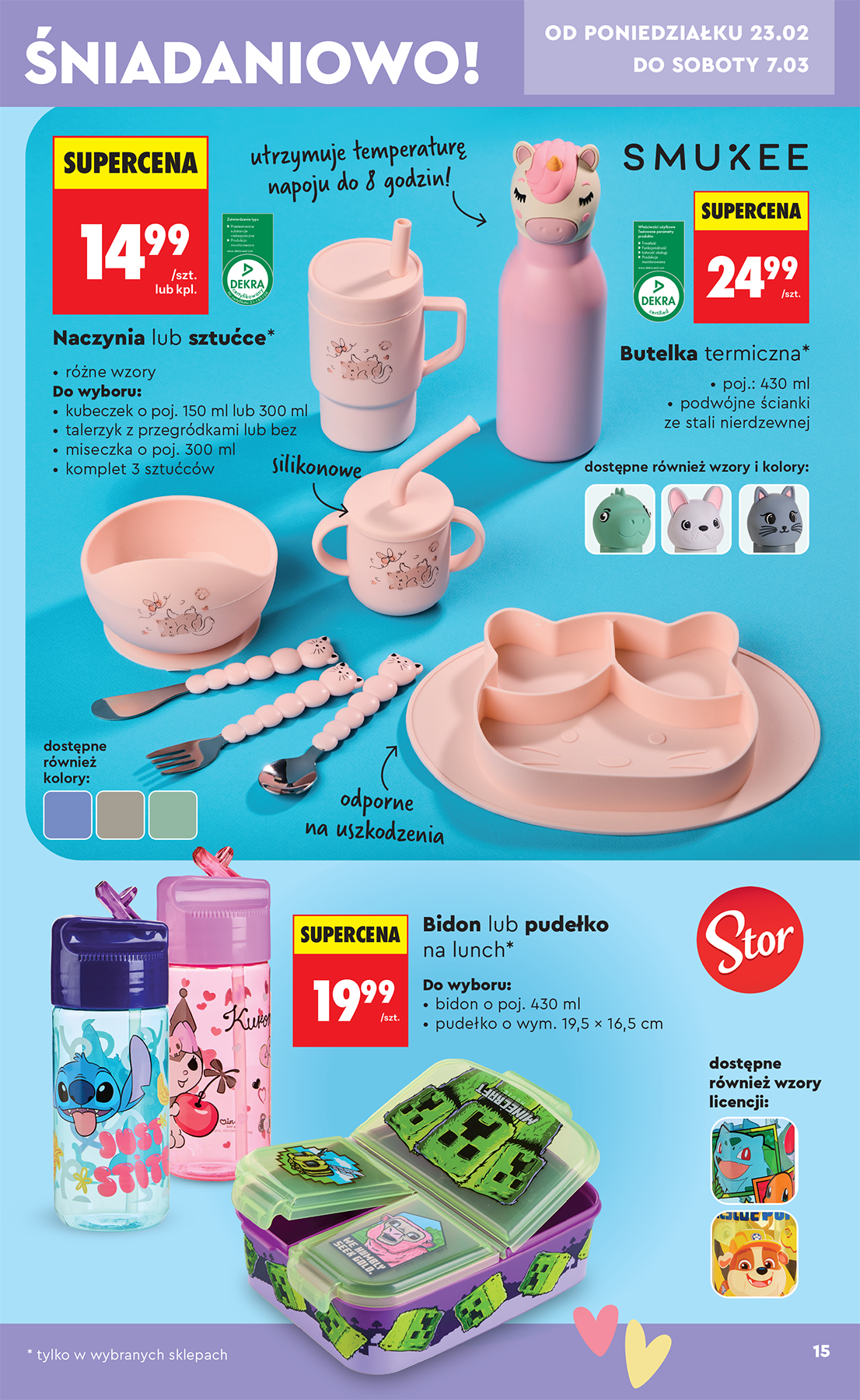 biedronka - Biedronka - Hity i inspiracje leták platný od soboty 21.02.2026 do soboty 07.03.2026 - page: 15