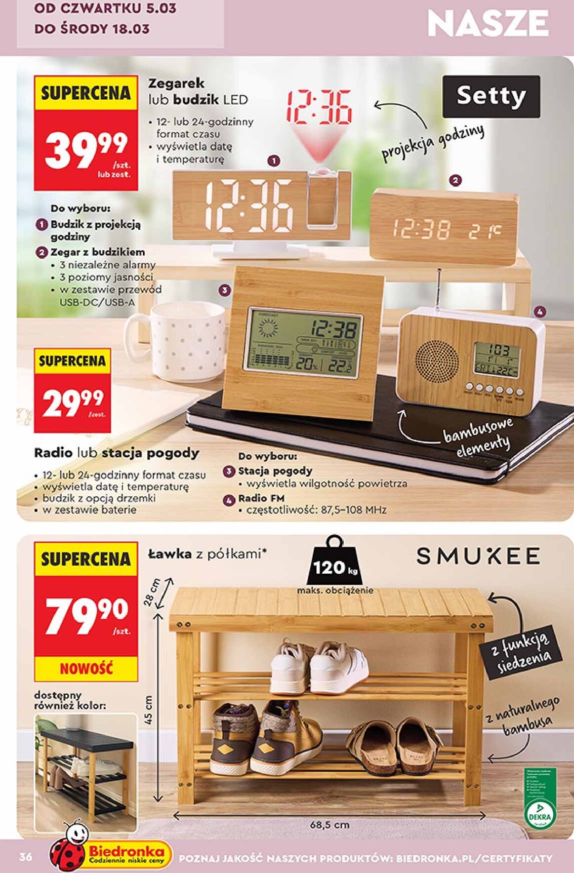 biedronka - Biedronka - Hity i inspiracje leták platný od soboty 28.02.2026 do soboty 14.03.2026 - page: 36