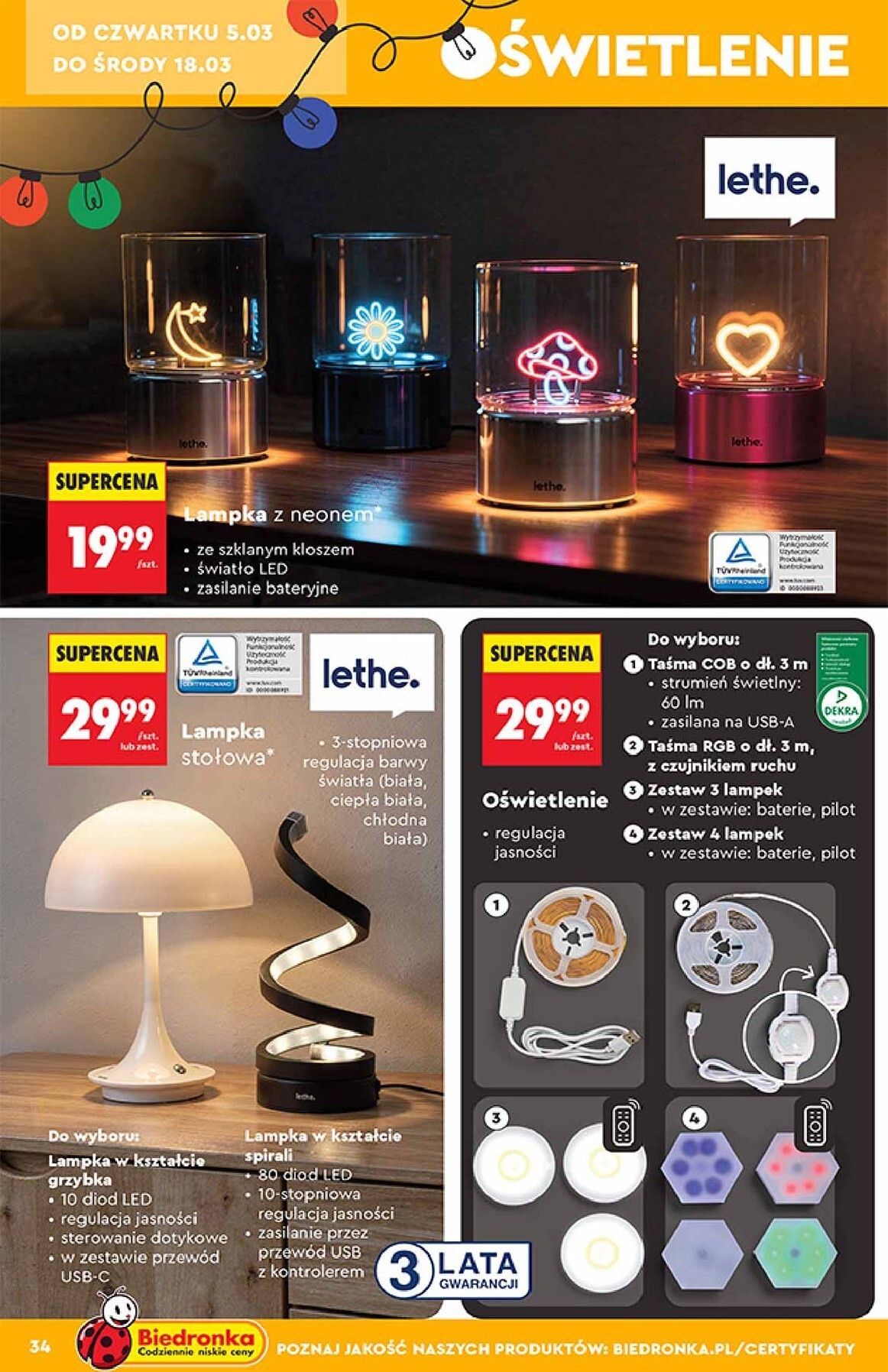 biedronka - Biedronka - Hity i inspiracje leták platný od soboty 28.02.2026 do soboty 14.03.2026 - page: 34