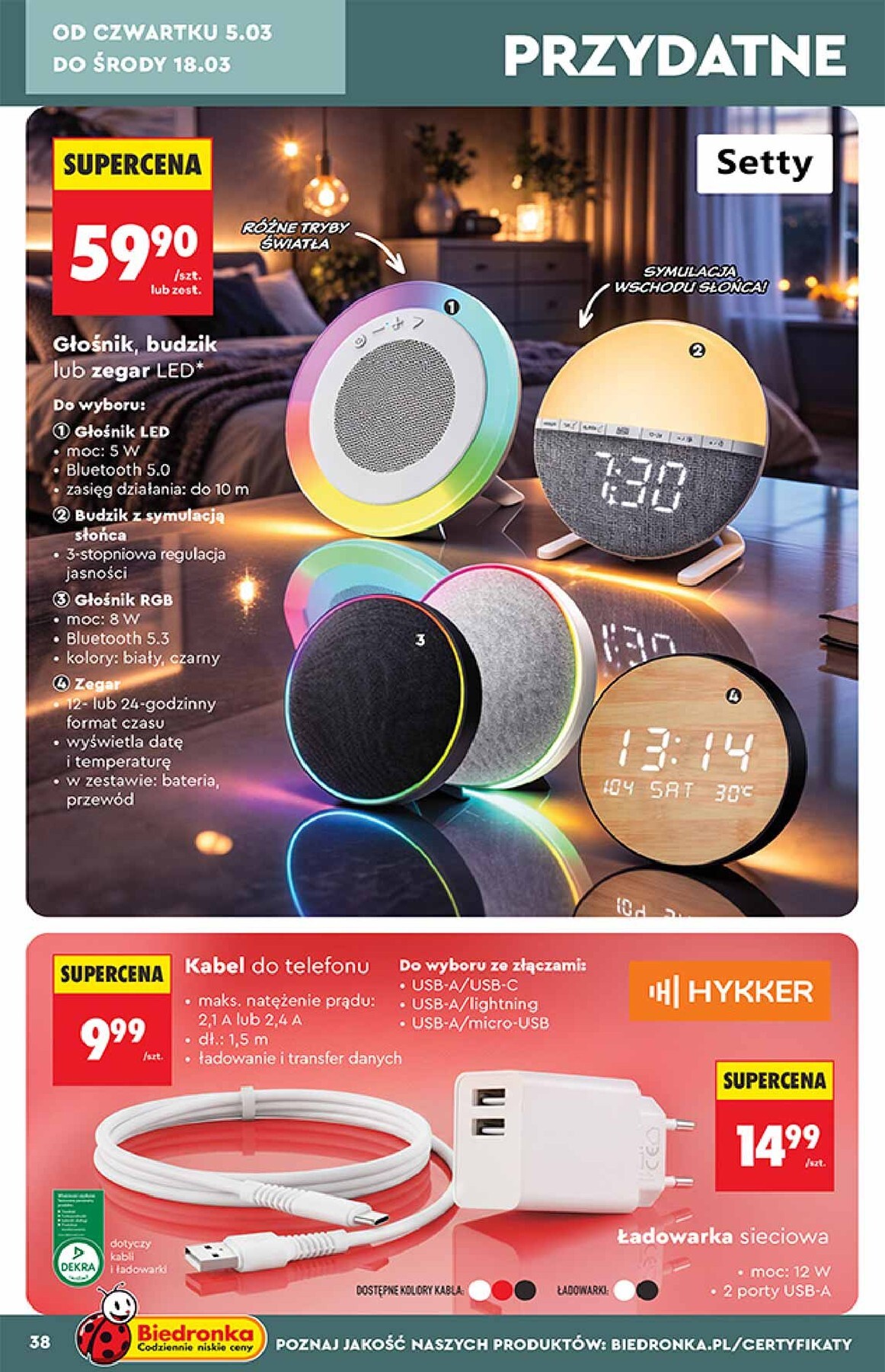 biedronka - Biedronka - Hity i inspiracje leták platný od soboty 28.02.2026 do soboty 14.03.2026 - page: 38