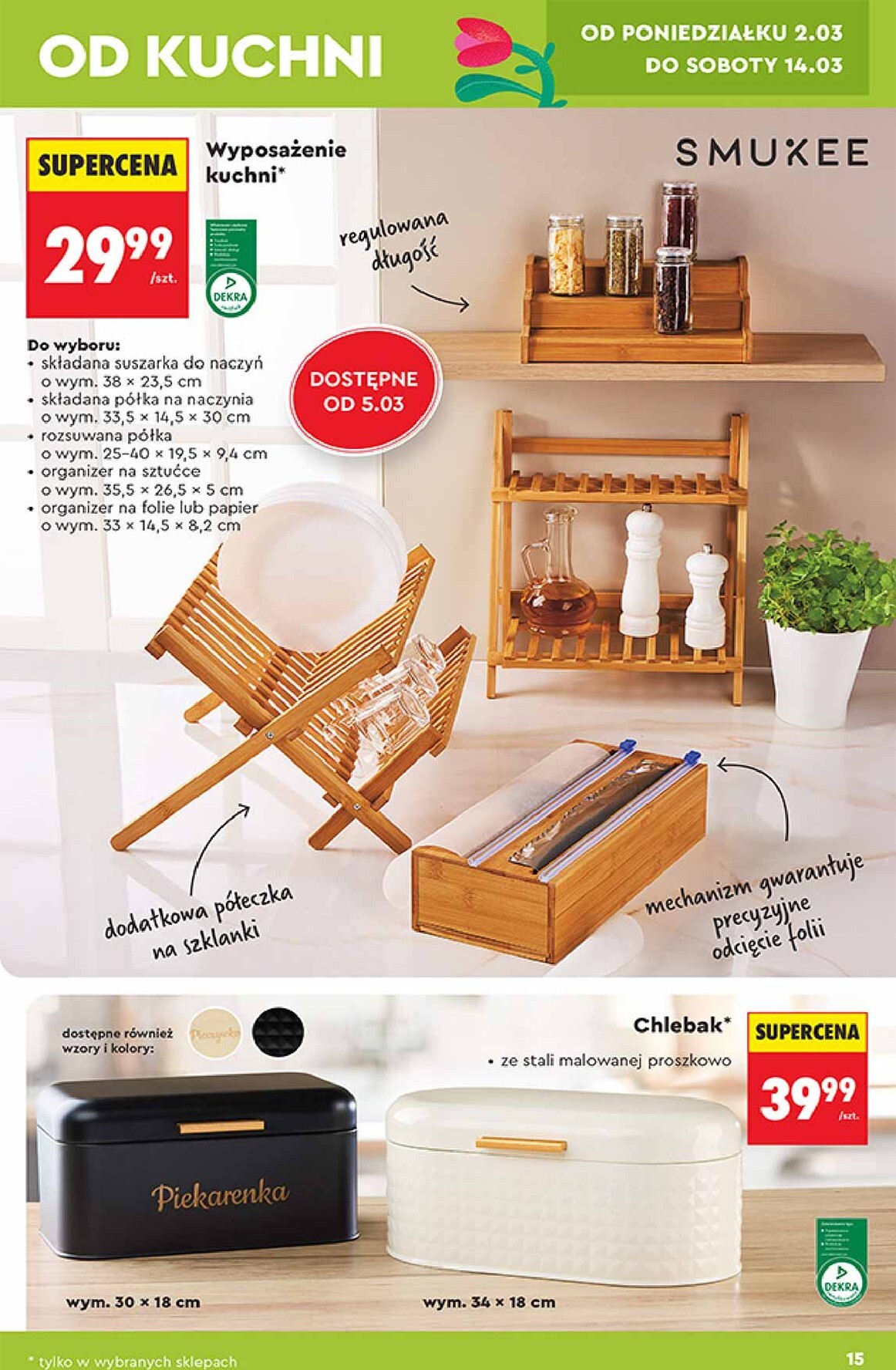 biedronka - Biedronka - Hity i inspiracje leták platný od soboty 28.02.2026 do soboty 14.03.2026 - page: 15