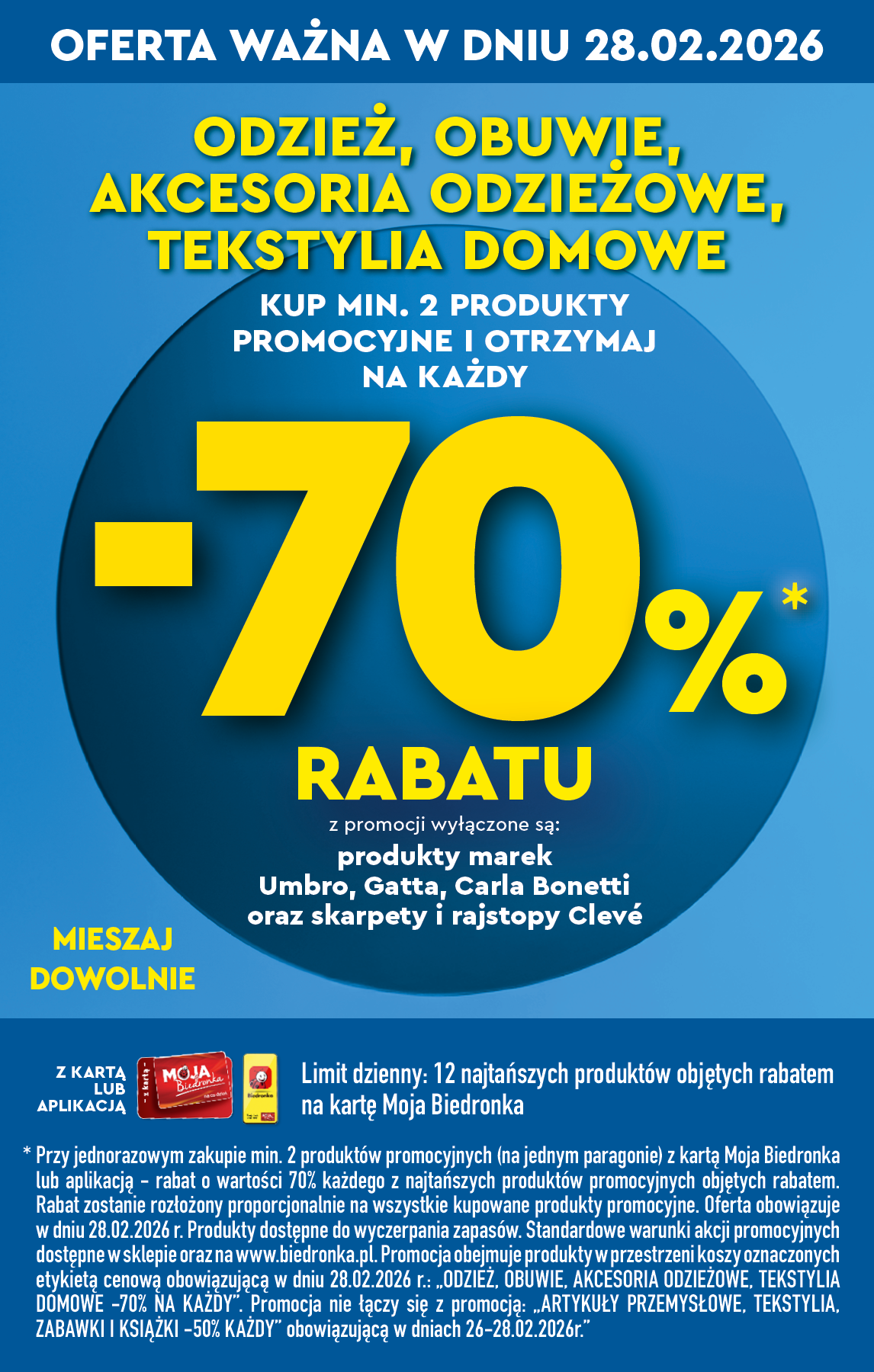 biedronka - Biedronka - Najtańsza sobota leták platný od soboty 28.02.2026 - page: 5