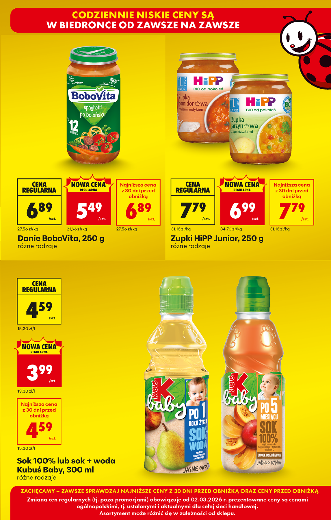 biedronka - Biedronka leták platný od pondělí 02.03.2026 do soboty 07.03.2026 - page: 11