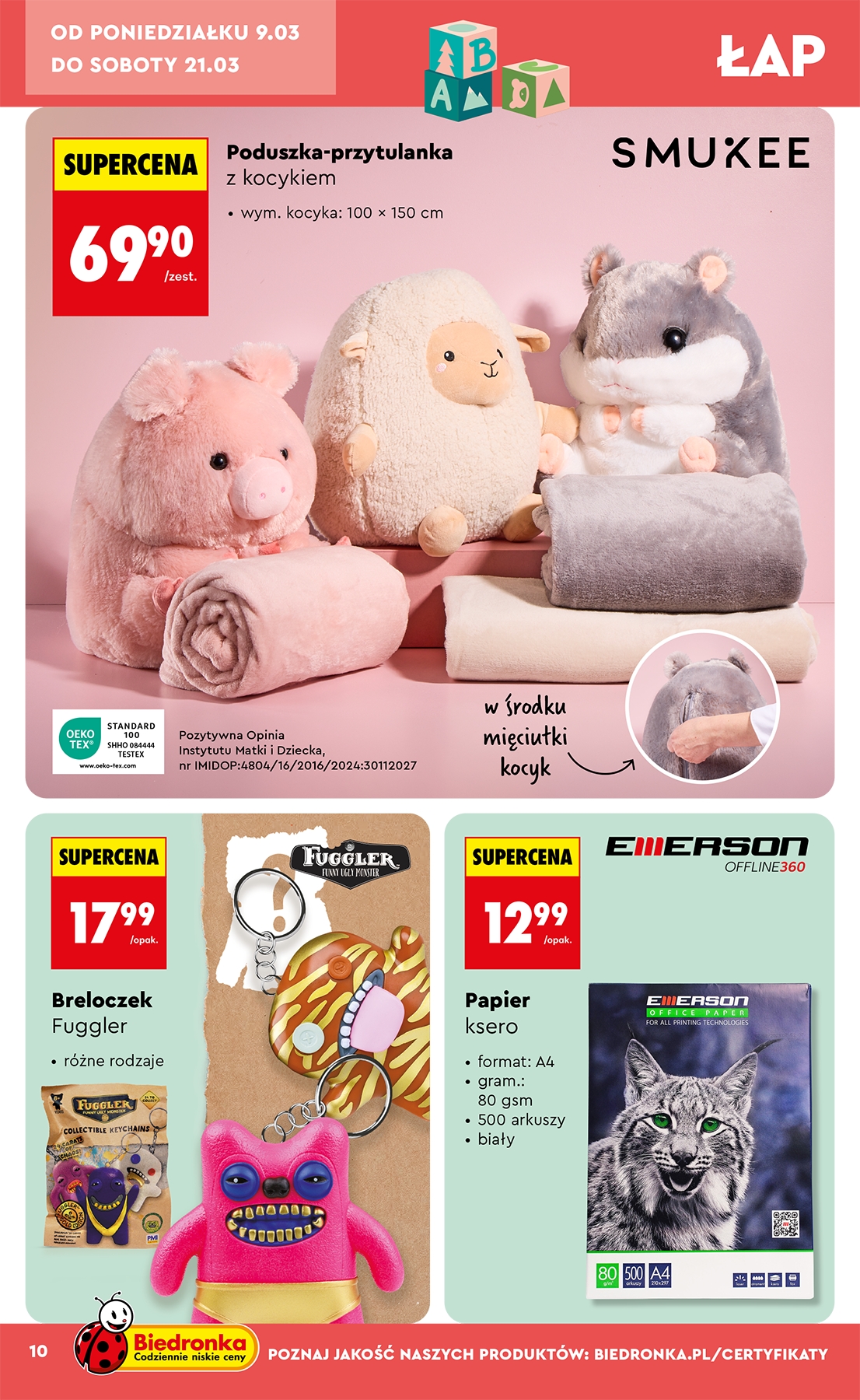 biedronka - Biedronka - Hity i inspiracje leták platný od soboty 07.03.2026 do soboty 21.03.2026 - page: 10