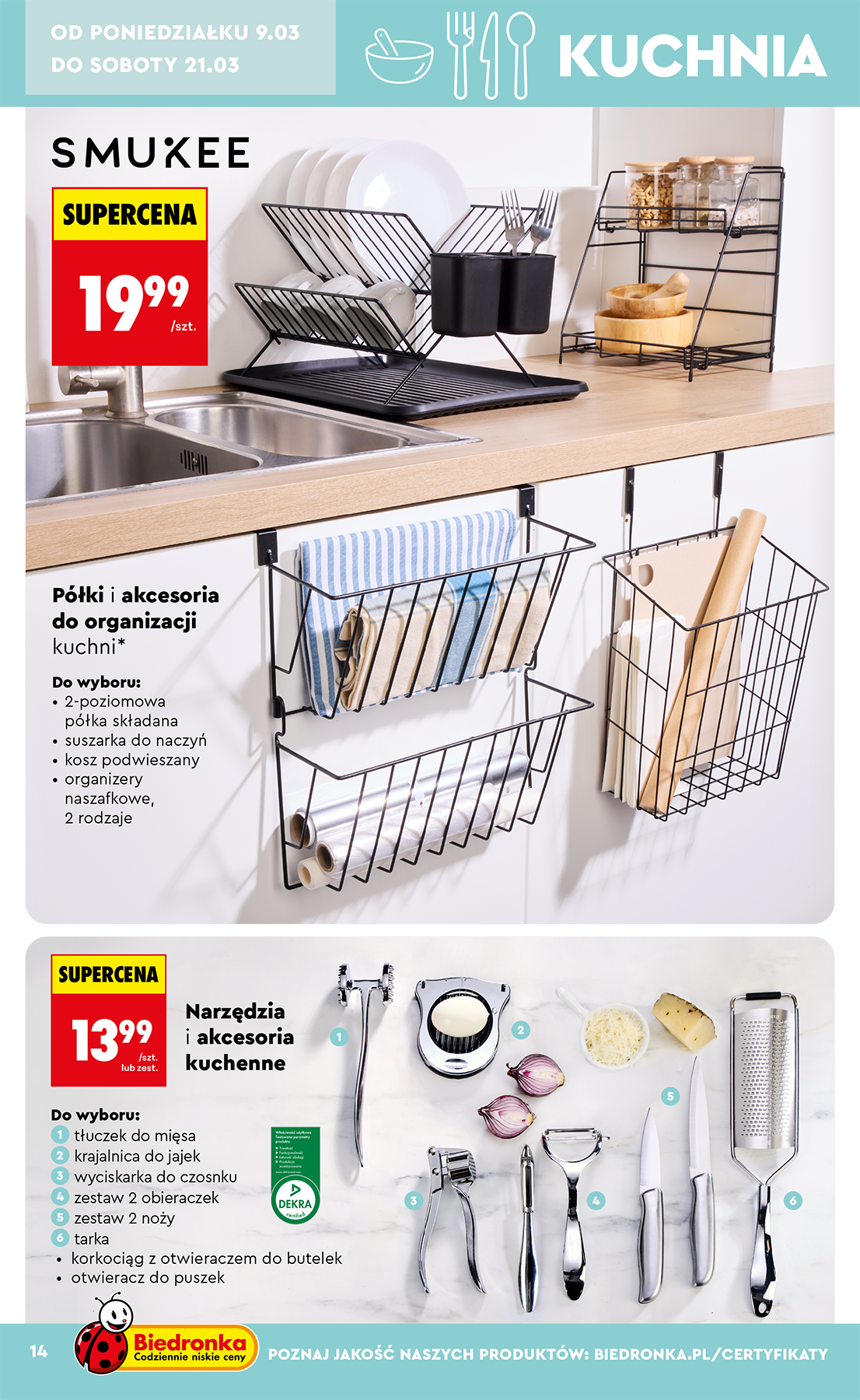 biedronka - Biedronka - Hity i inspiracje leták platný od soboty 07.03.2026 do soboty 21.03.2026 - page: 14