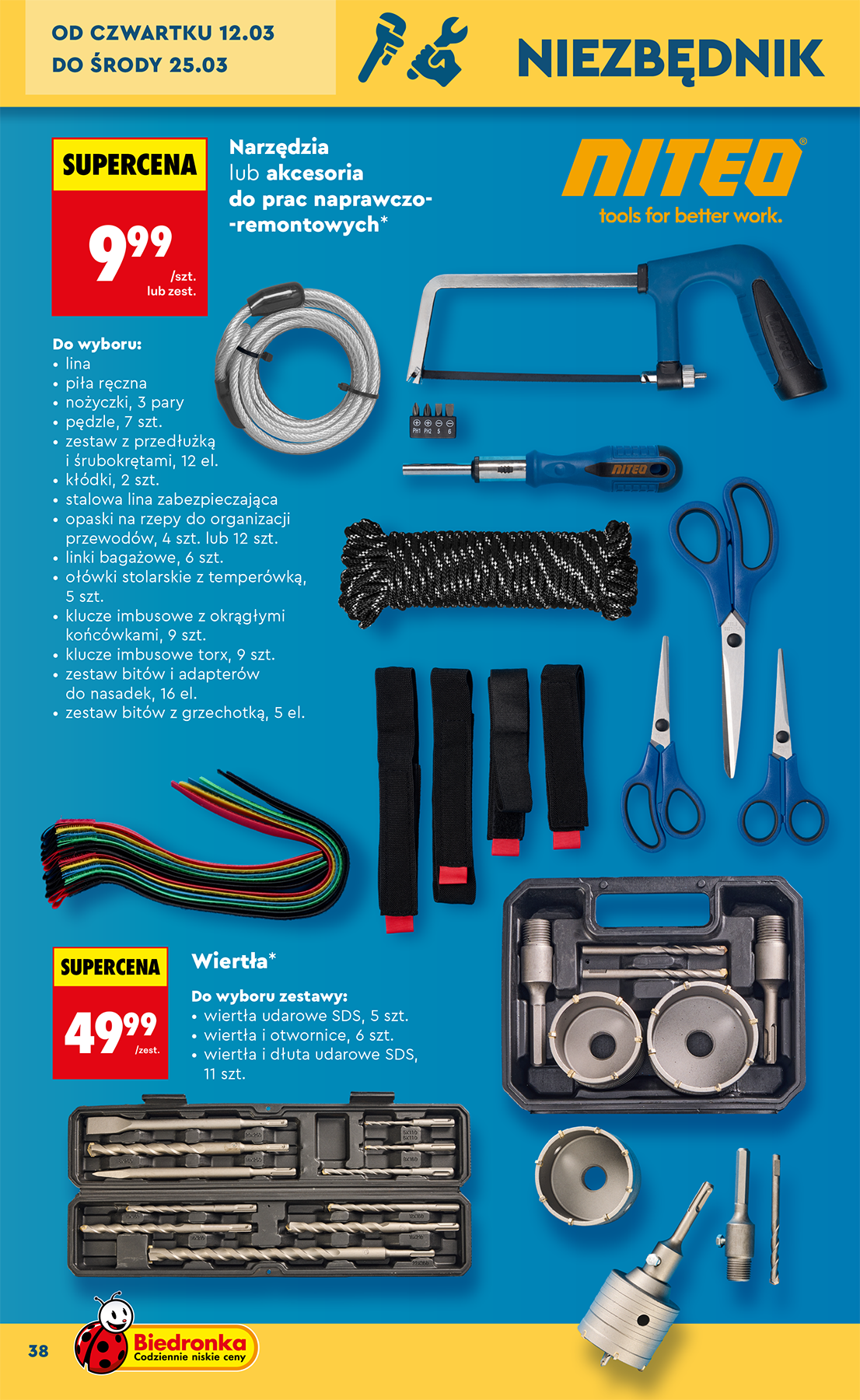 biedronka - Biedronka - Hity i inspiracje leták platný od soboty 07.03.2026 do soboty 21.03.2026 - page: 38