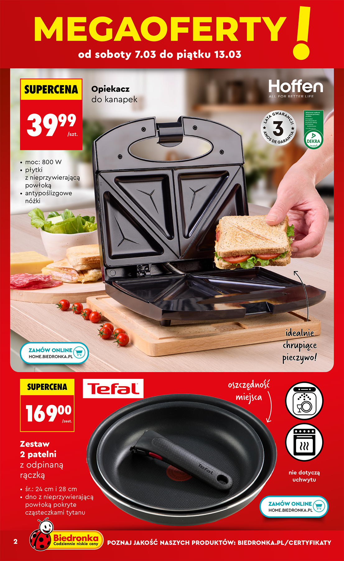 biedronka - Biedronka - Hity i inspiracje leták platný od soboty 07.03.2026 do soboty 21.03.2026 - page: 2