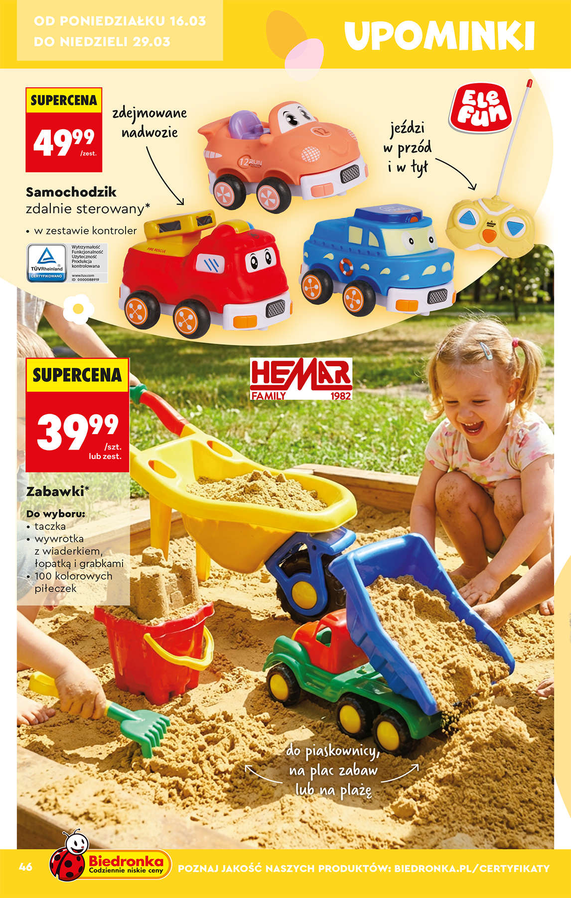 biedronka - Biedronka - Hity i inspiracje leták platný od soboty 14.03.2026 do neděle 29.03.2026 - page: 46