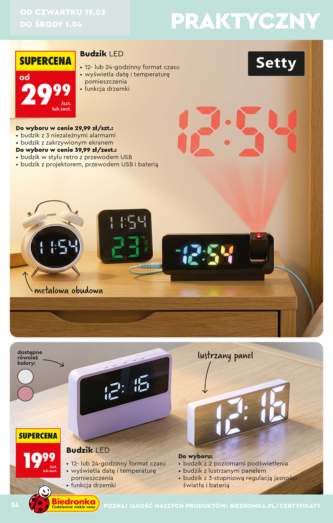 biedronka - Biedronka - Hity i inspiracje leták platný od soboty 14.03.2026 do neděle 29.03.2026 - page: 54