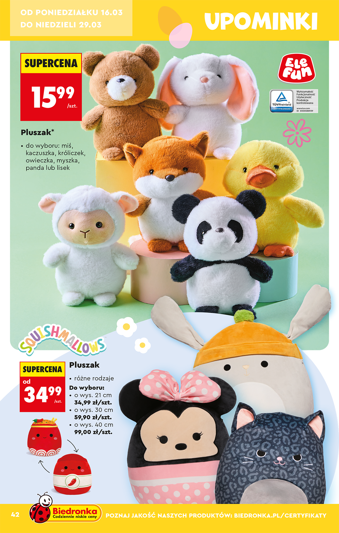 biedronka - Biedronka - Hity i inspiracje leták platný od soboty 14.03.2026 do neděle 29.03.2026 - page: 42