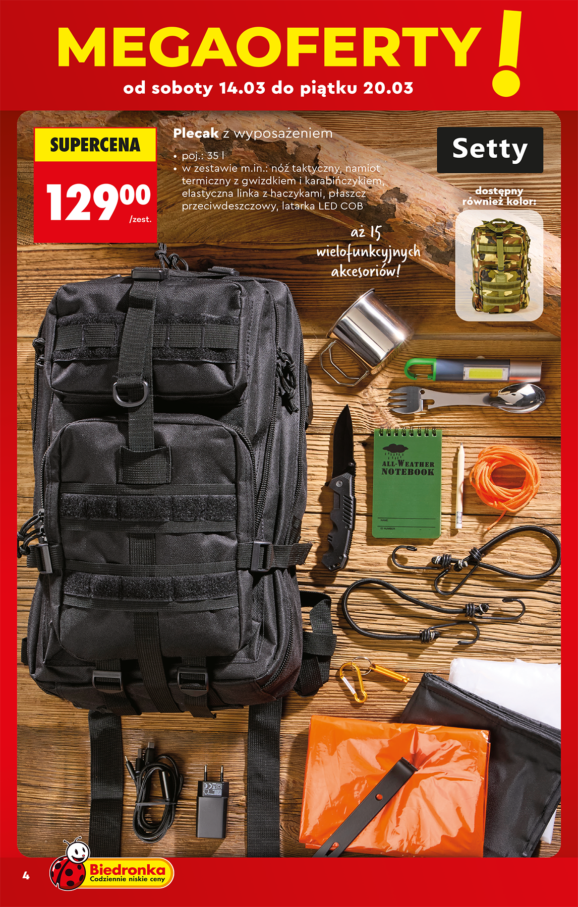 biedronka - Biedronka - Hity i inspiracje leták platný od soboty 14.03.2026 do neděle 29.03.2026 - page: 4