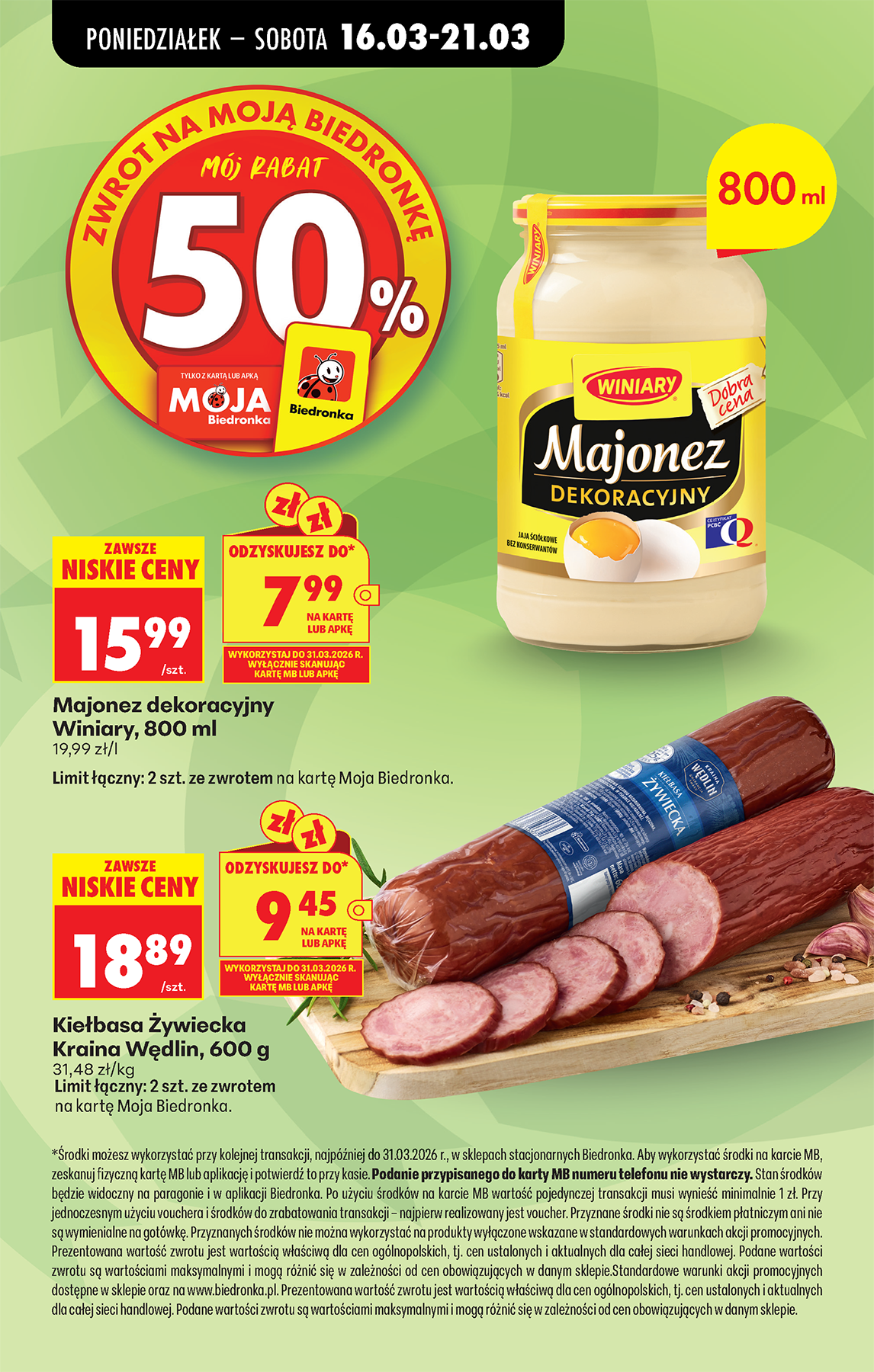 biedronka - Biedronka leták platný od pondělí 16.03.2026 do soboty 21.03.2026 - page: 9