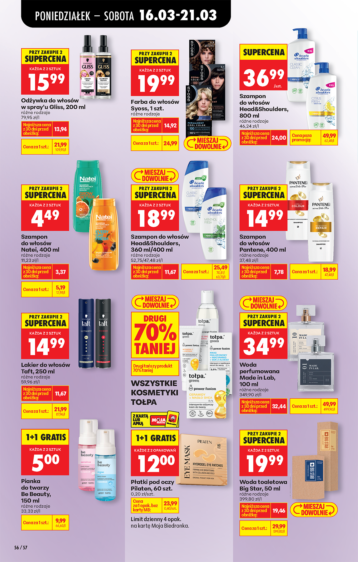 biedronka - Biedronka leták platný od pondělí 16.03.2026 do soboty 21.03.2026 - page: 68