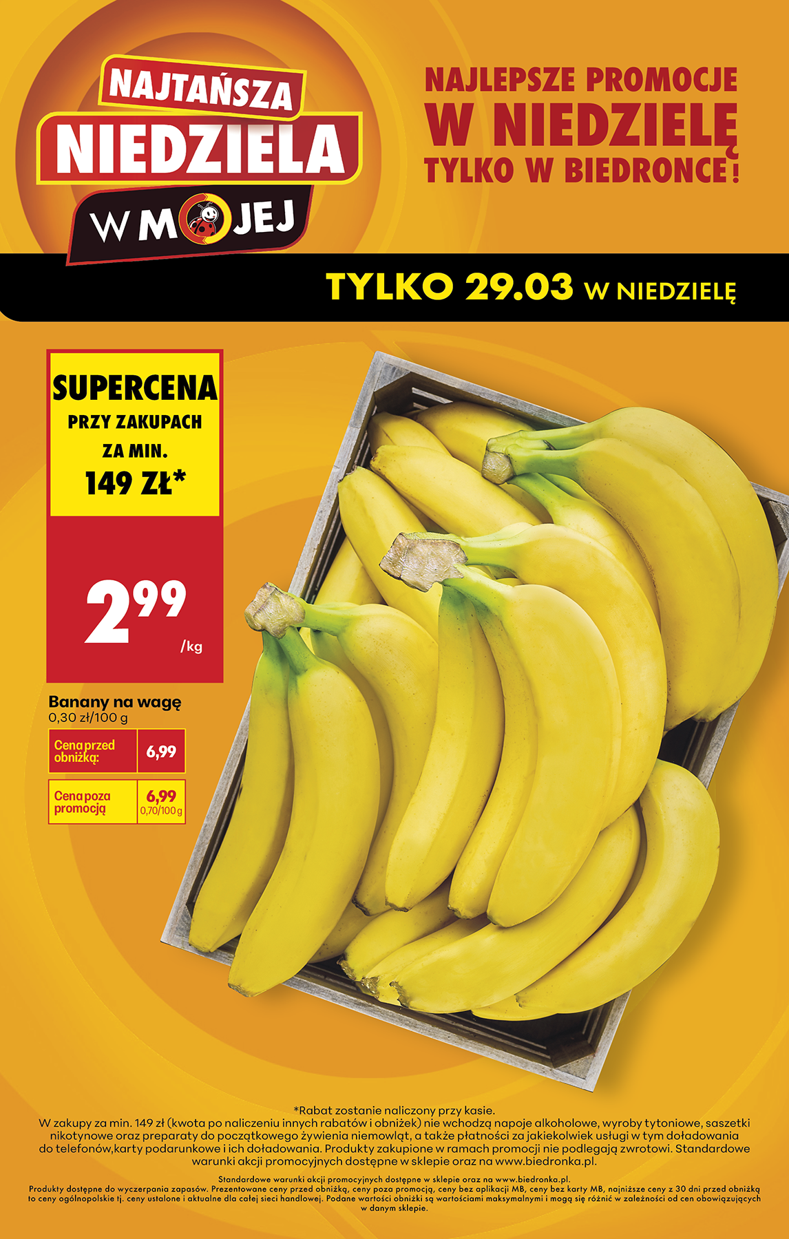 biedronka - Biedronka - Najtańsza niedziela leták platný od neděle 29.03.2026 - page: 3