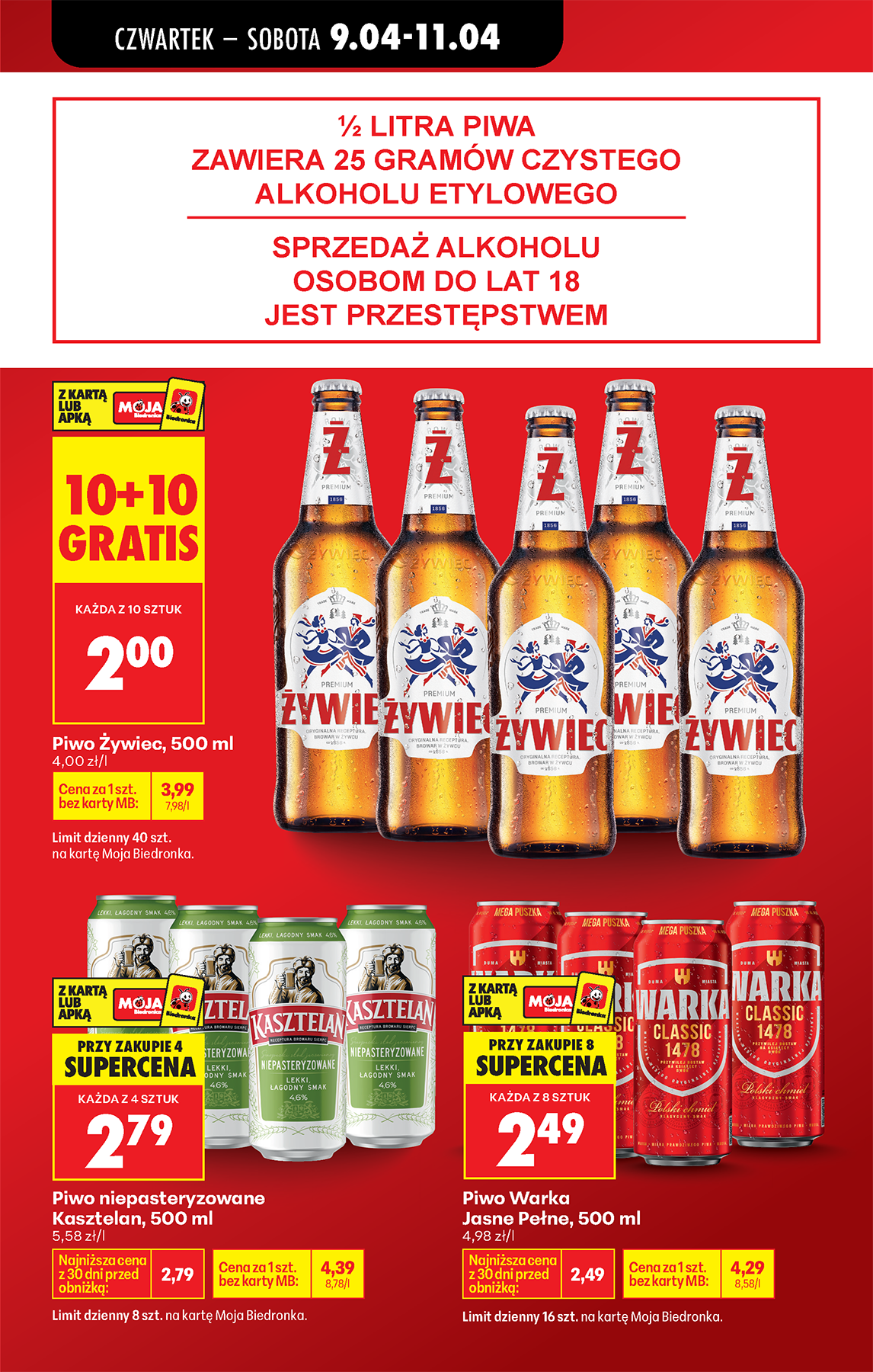 biedronka - Aktuální Biedronka leták platný od čtvrtka 09.04.2026 do středy 15.04.2026 - page: 17