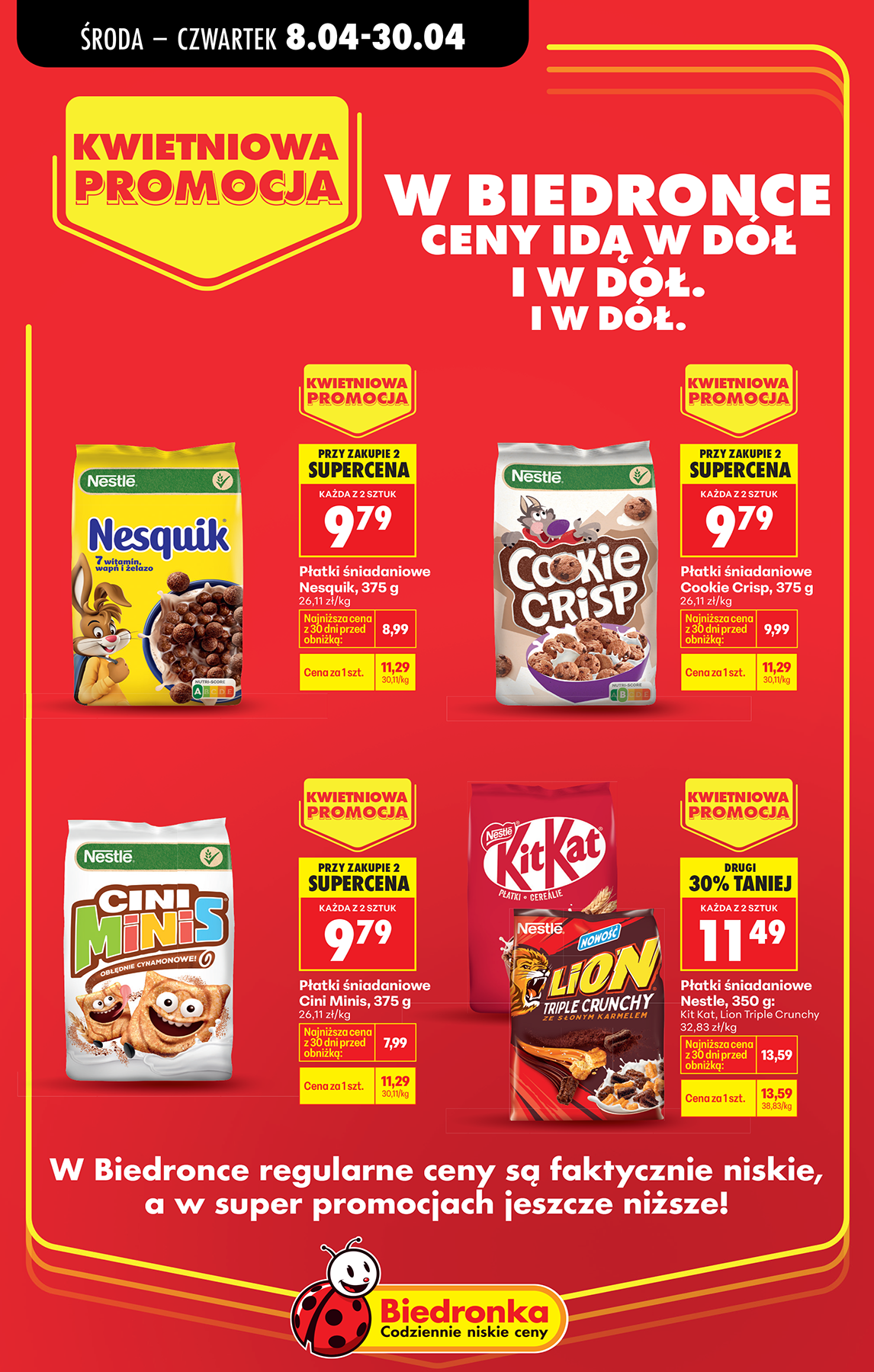 biedronka - Aktuální Biedronka - Kwietniowa promocja leták platný od středy 08.04.2026 do čtvrtka 30.04.2026 - page: 19