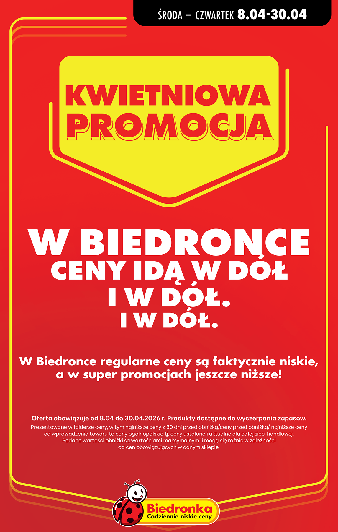 biedronka - Aktuální Biedronka - Kwietniowa promocja leták platný od středy 08.04.2026 do čtvrtka 30.04.2026 - page: 21