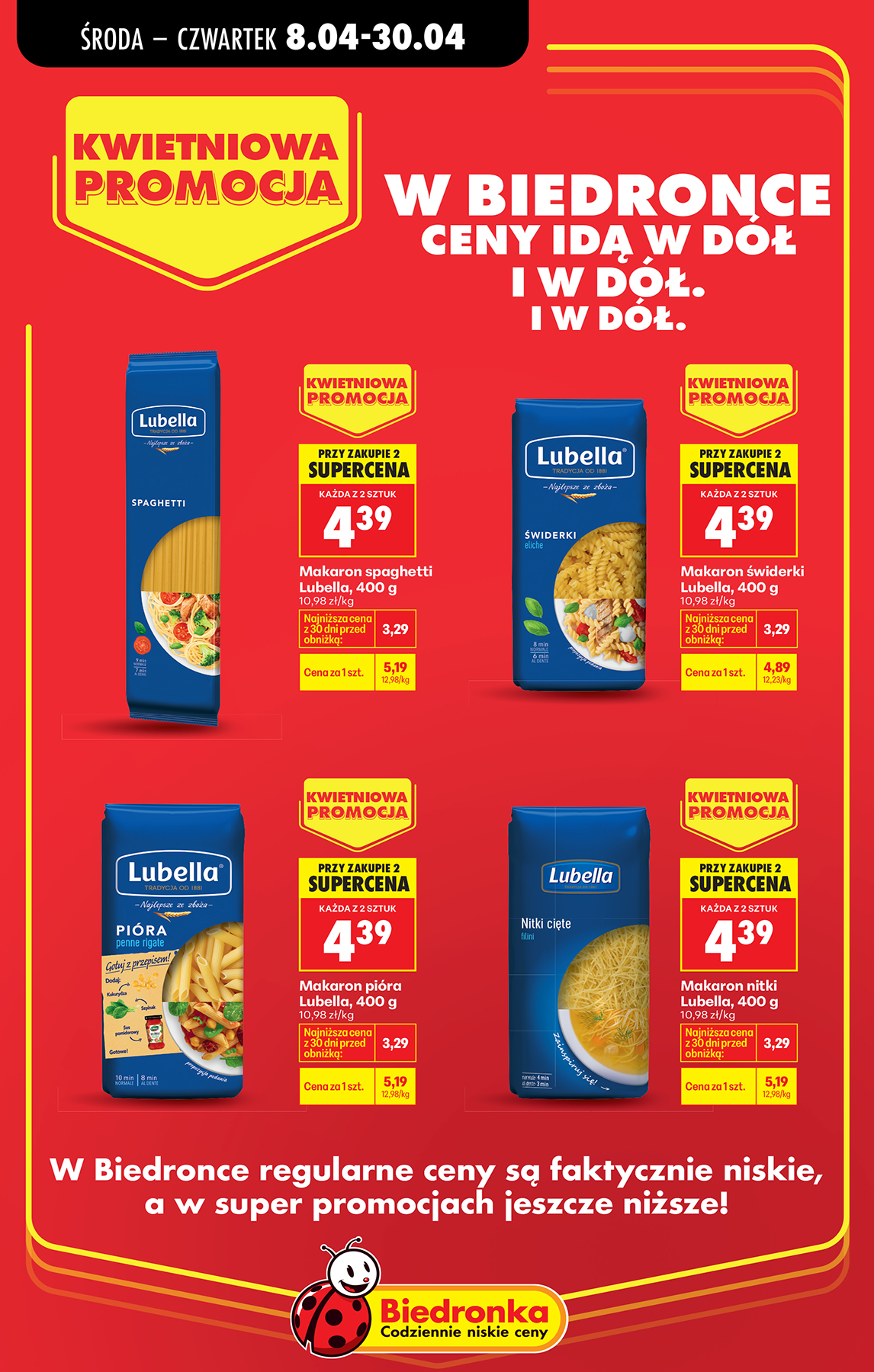 biedronka - Aktuální Biedronka - Kwietniowa promocja leták platný od středy 08.04.2026 do čtvrtka 30.04.2026 - page: 10