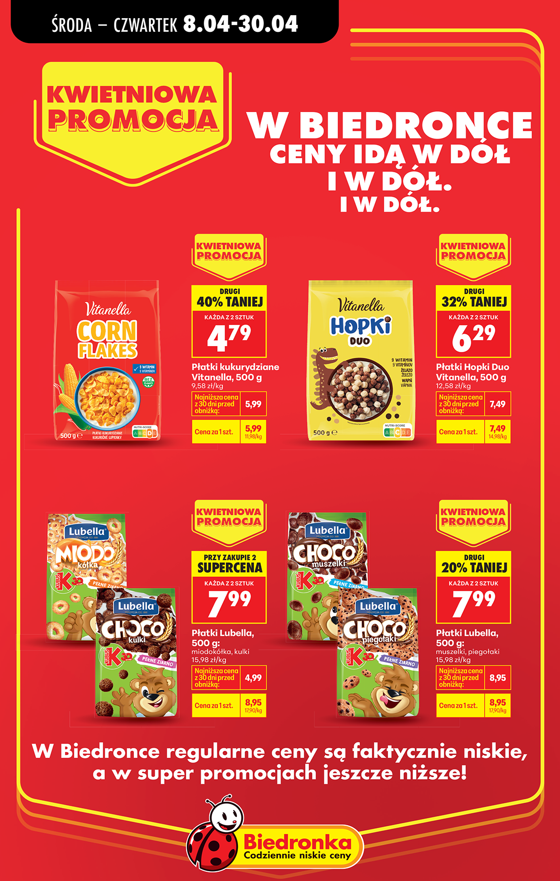 biedronka - Aktuální Biedronka - Kwietniowa promocja leták platný od středy 08.04.2026 do čtvrtka 30.04.2026 - page: 18