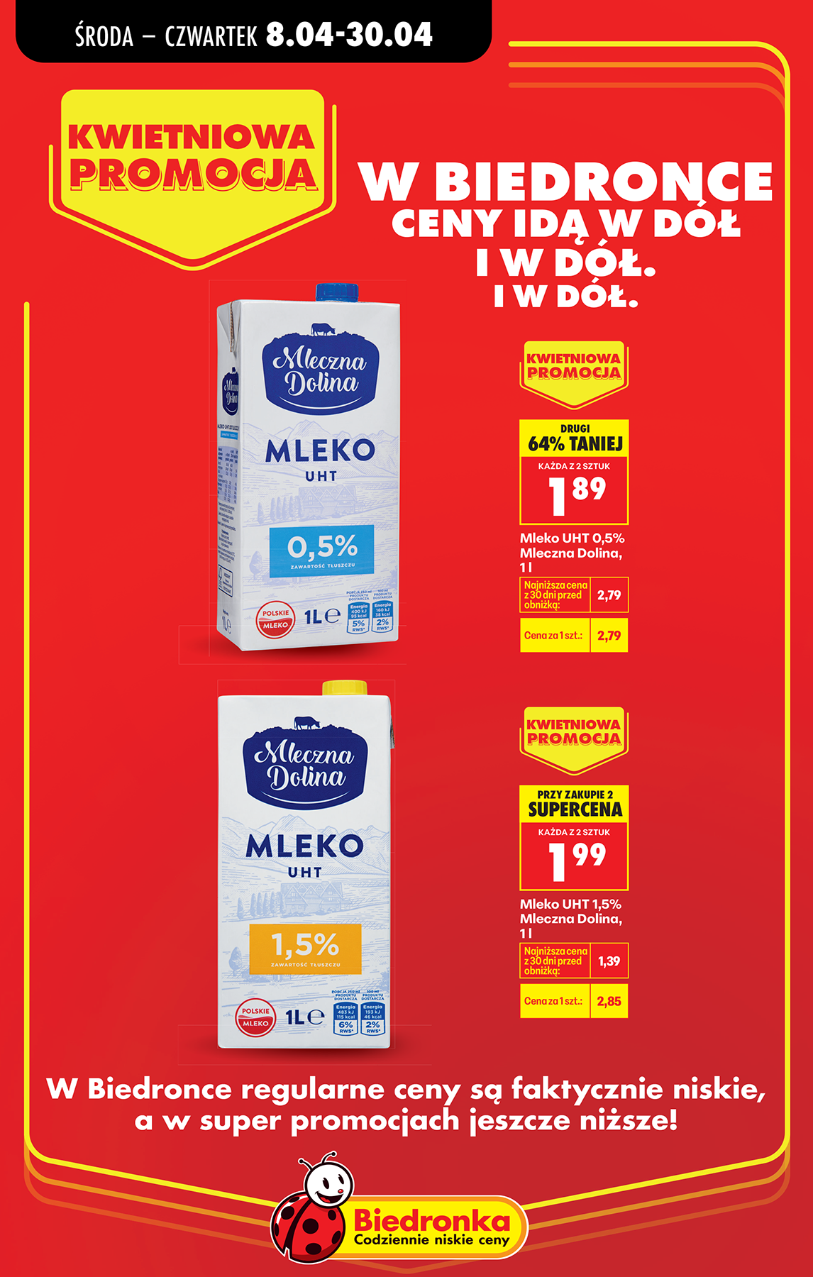 biedronka - Aktuální Biedronka - Kwietniowa promocja leták platný od středy 08.04.2026 do čtvrtka 30.04.2026 - page: 4