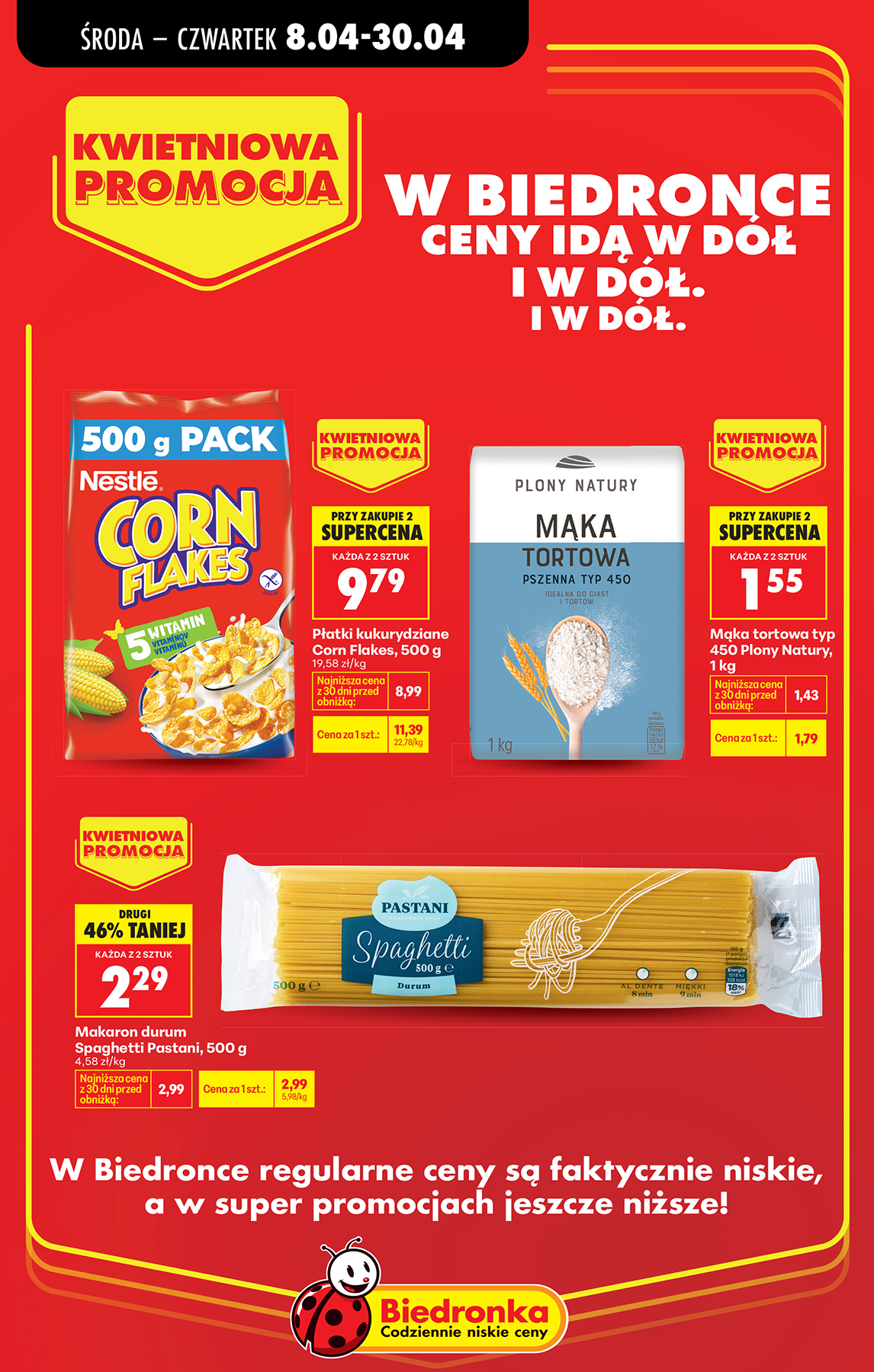 biedronka - Aktuální Biedronka - Kwietniowa promocja leták platný od středy 08.04.2026 do čtvrtka 30.04.2026 - page: 3