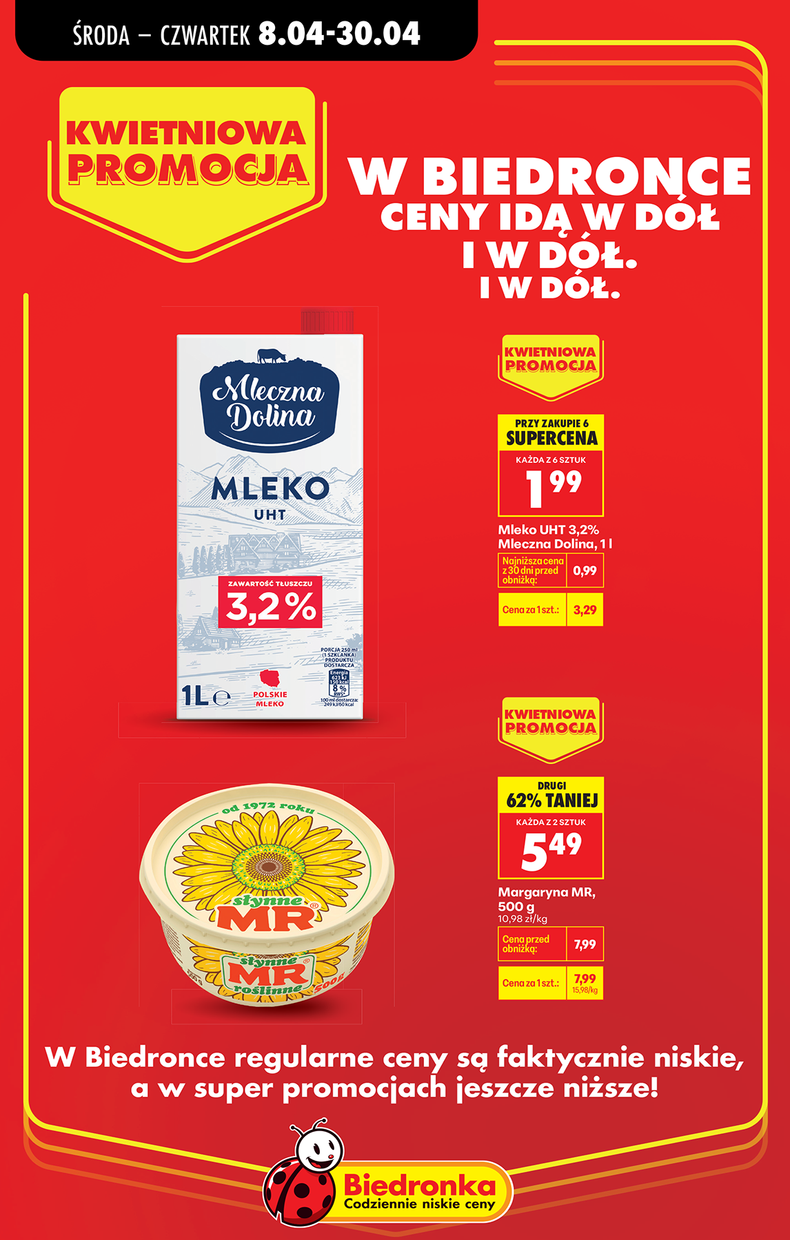 biedronka - Aktuální Biedronka - Kwietniowa promocja leták platný od středy 08.04.2026 do čtvrtka 30.04.2026 - page: 2