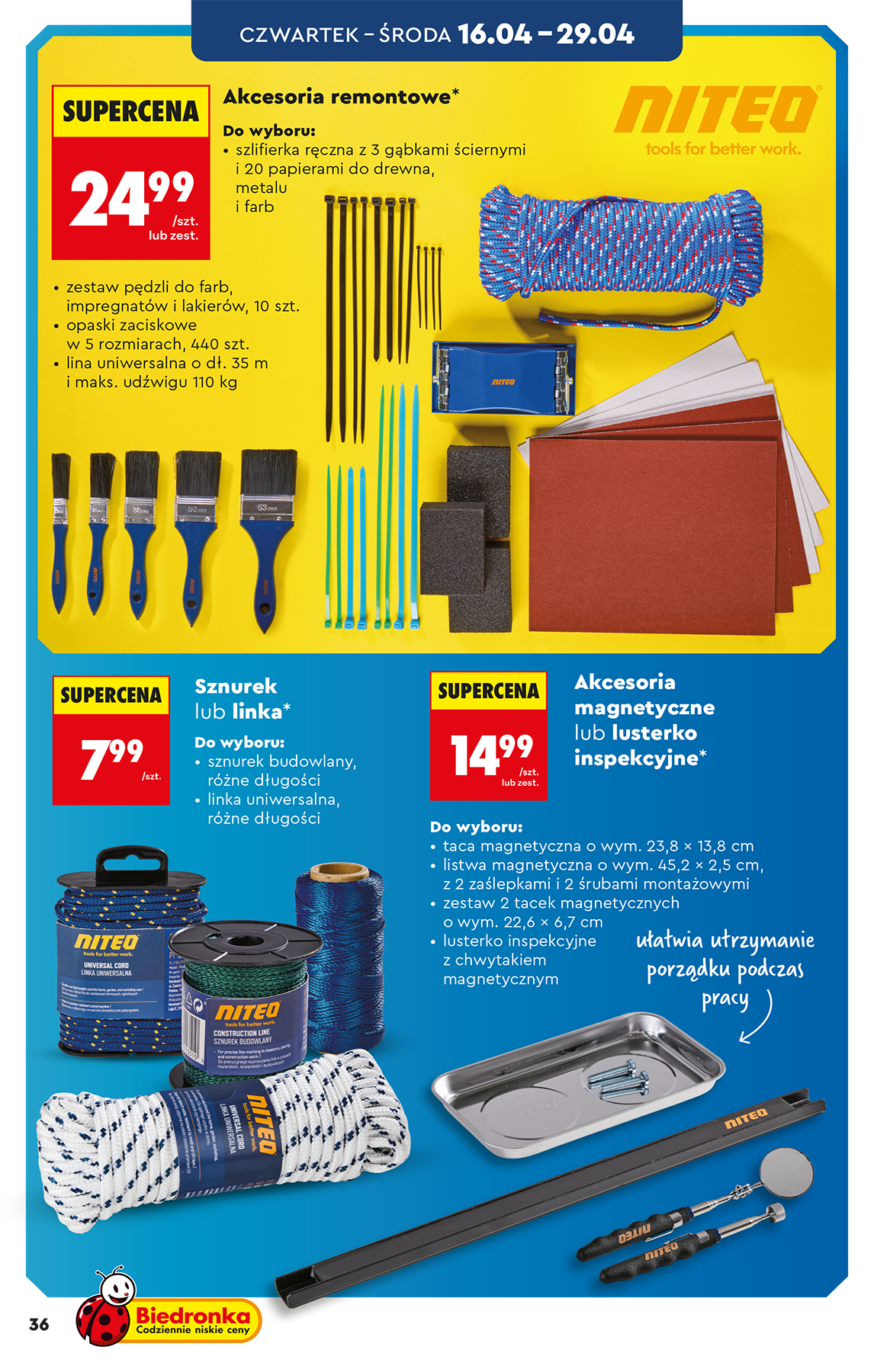 biedronka - Biedronka - Hity i inspiracje leták na příští týden od soboty 11.04.2026 do soboty 25.04.2026 - page: 36
