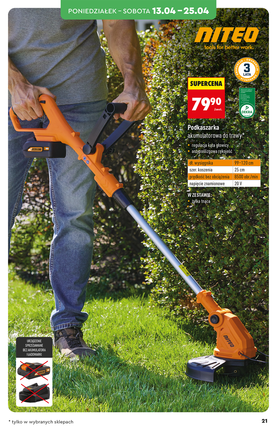 biedronka - Biedronka - Hity i inspiracje leták na příští týden od soboty 11.04.2026 do soboty 25.04.2026 - page: 21