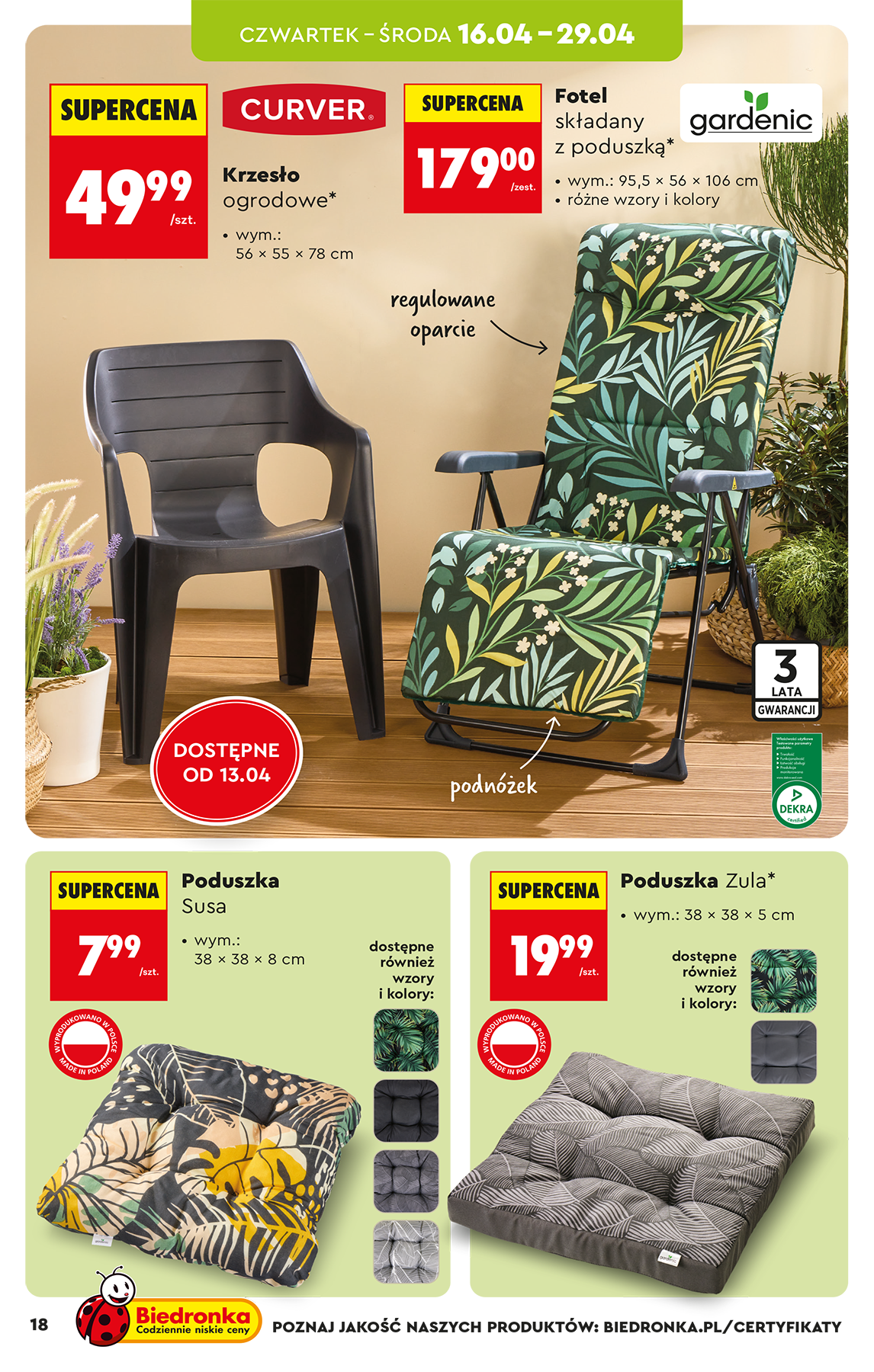 biedronka - Biedronka - Hity i inspiracje leták na příští týden od soboty 11.04.2026 do soboty 25.04.2026 - page: 18