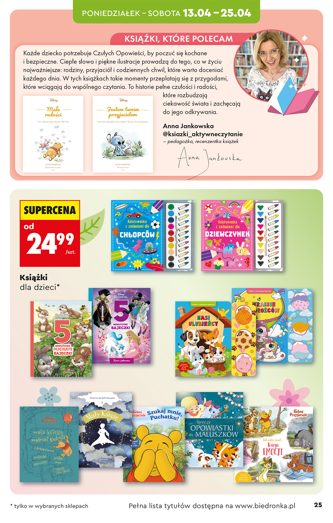 biedronka - Biedronka - Hity i inspiracje leták na příští týden od soboty 11.04.2026 do soboty 25.04.2026 - page: 25