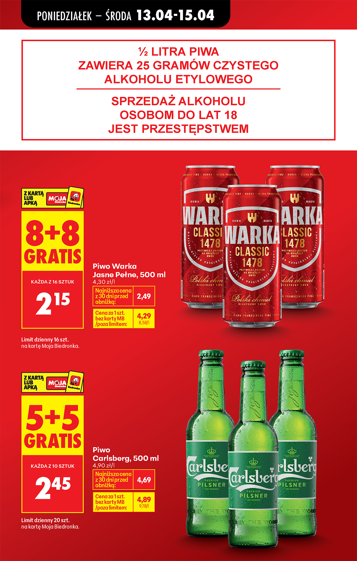 biedronka - Biedronka leták na příští týden od pondělí 13.04.2026 do soboty 18.04.2026 - page: 23