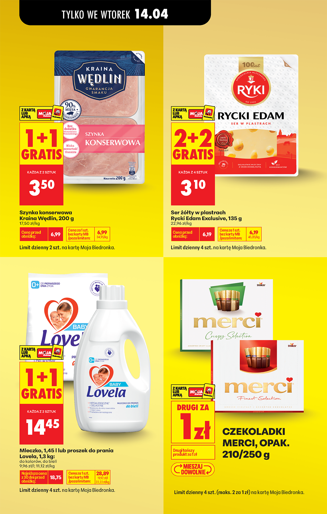 biedronka - Biedronka leták na příští týden od pondělí 13.04.2026 do soboty 18.04.2026 - page: 13