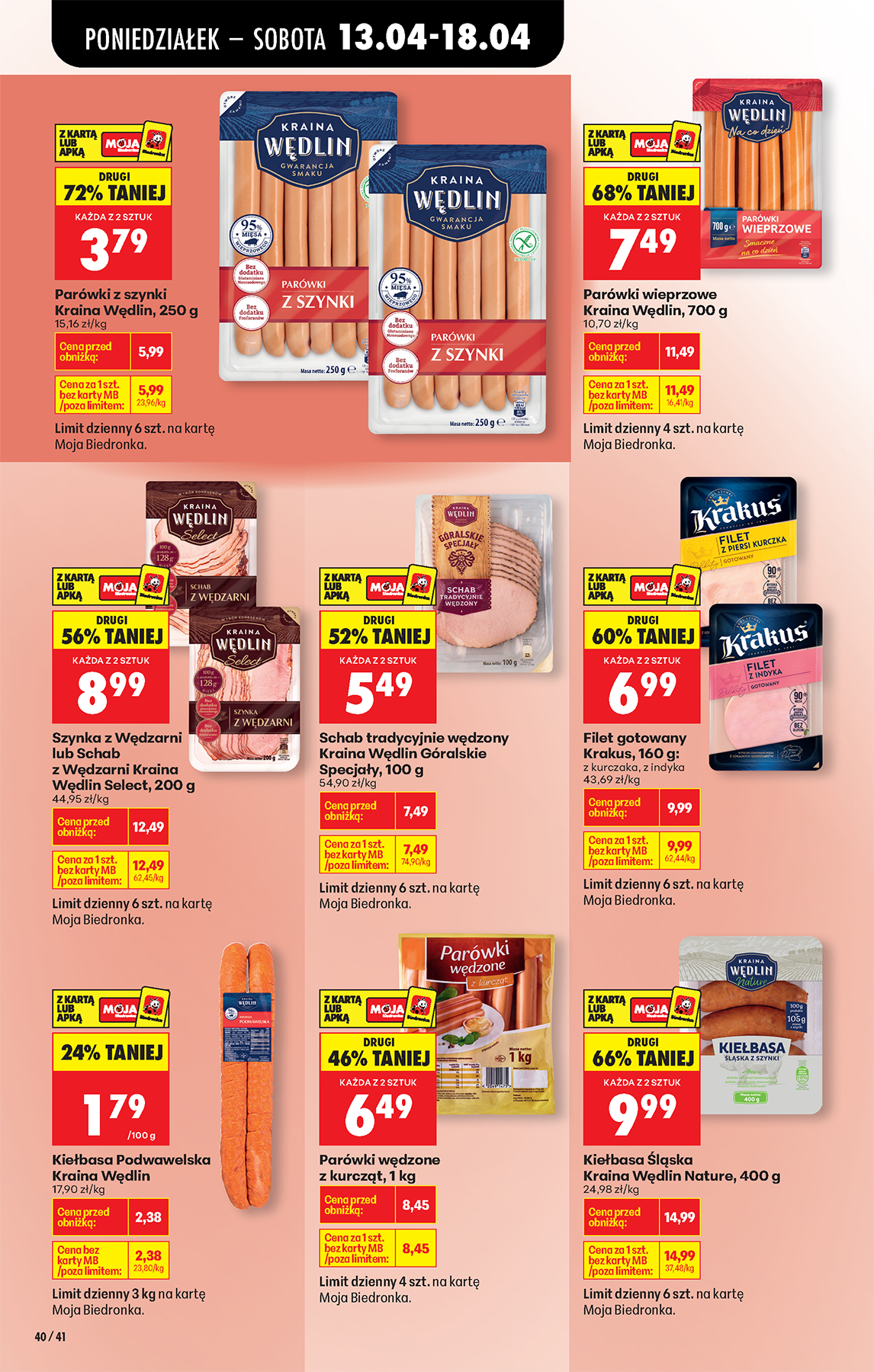 biedronka - Biedronka leták na příští týden od pondělí 13.04.2026 do soboty 18.04.2026 - page: 48