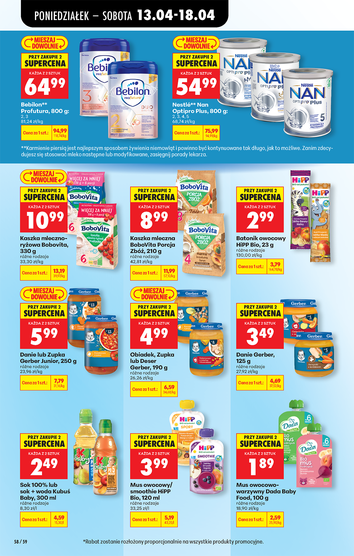 biedronka - Biedronka leták na příští týden od pondělí 13.04.2026 do soboty 18.04.2026 - page: 72