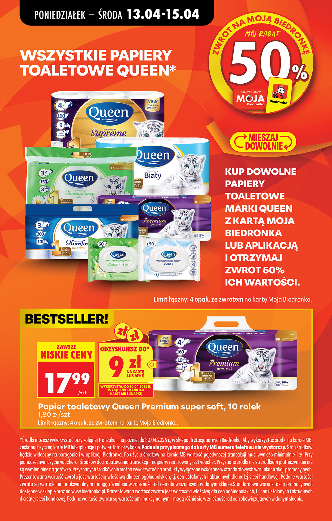 biedronka - Biedronka leták na příští týden od pondělí 13.04.2026 do soboty 18.04.2026 - page: 82