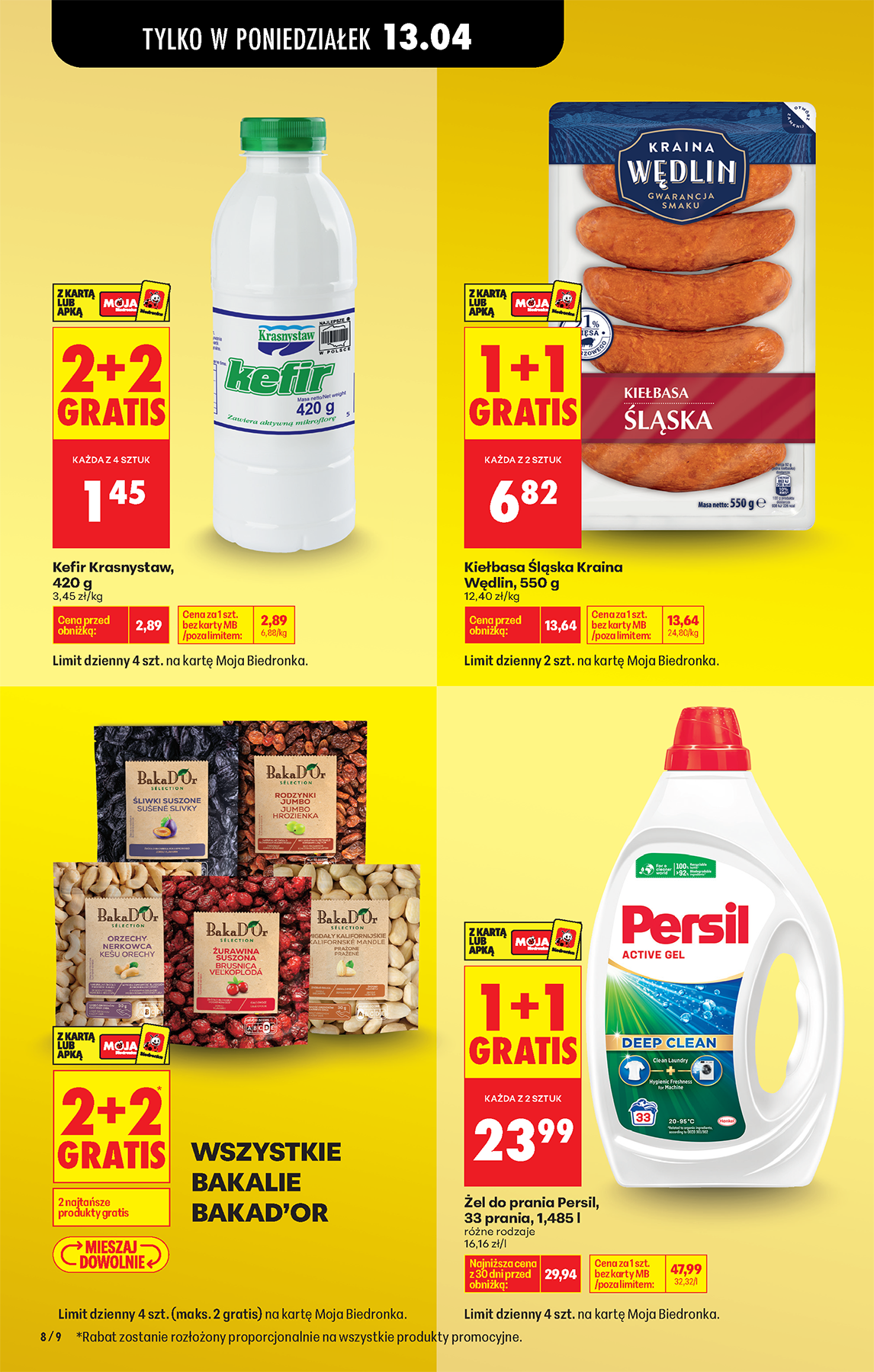 biedronka - Biedronka leták na příští týden od pondělí 13.04.2026 do soboty 18.04.2026 - page: 12