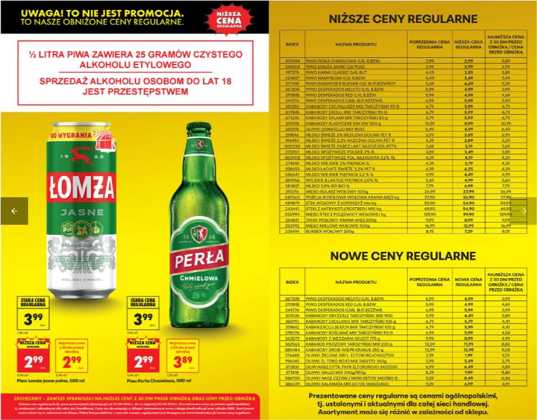 biedronka - Aktuální Biedronka - Niskie ceny leták platný od úterý 14.04.2026 do čtvrtka 30.04.2026 - page: 8