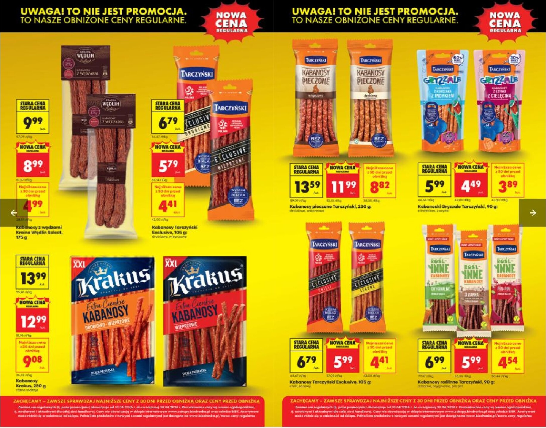 biedronka - Aktuální Biedronka - Niskie ceny leták platný od úterý 14.04.2026 do čtvrtka 30.04.2026 - page: 3