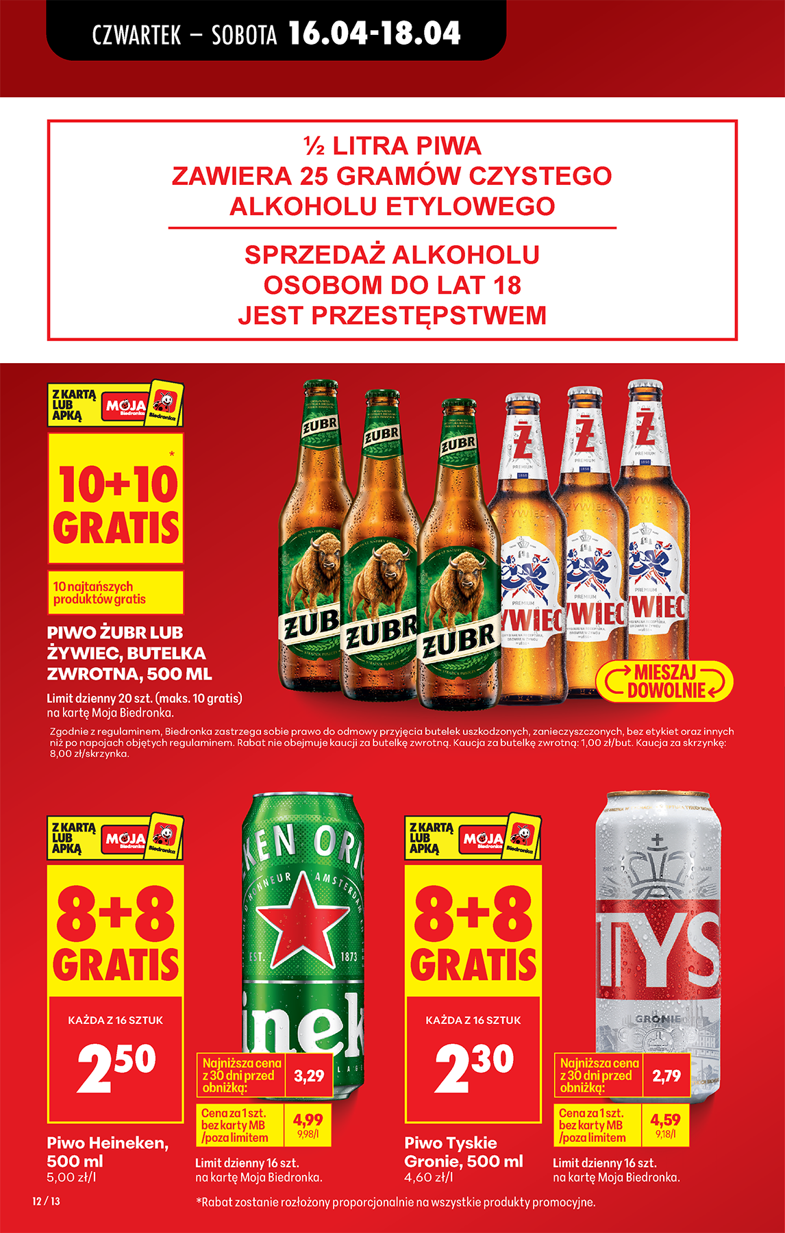 biedronka - Aktuální Biedronka leták platný od čtvrtka 16.04.2026 do středy 22.04.2026 - page: 14