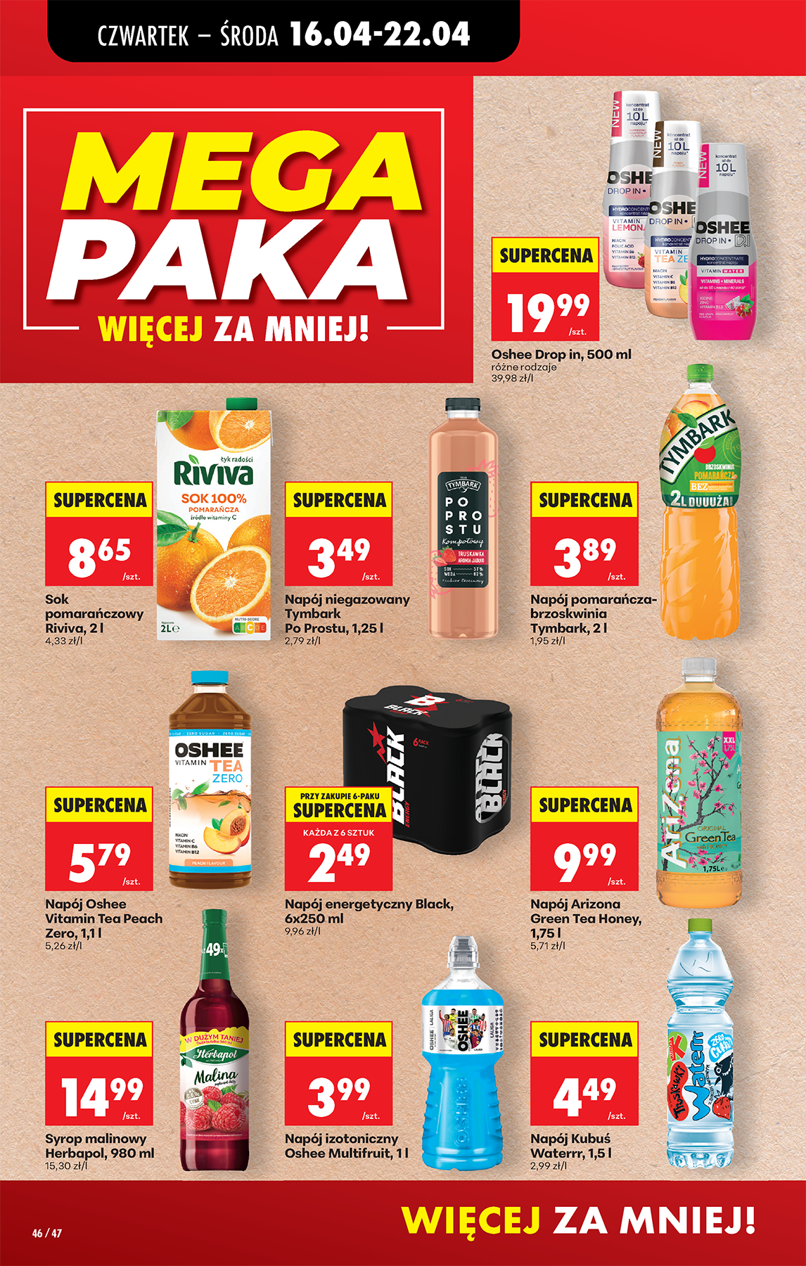 biedronka - Aktuální Biedronka leták platný od čtvrtka 16.04.2026 do středy 22.04.2026 - page: 60