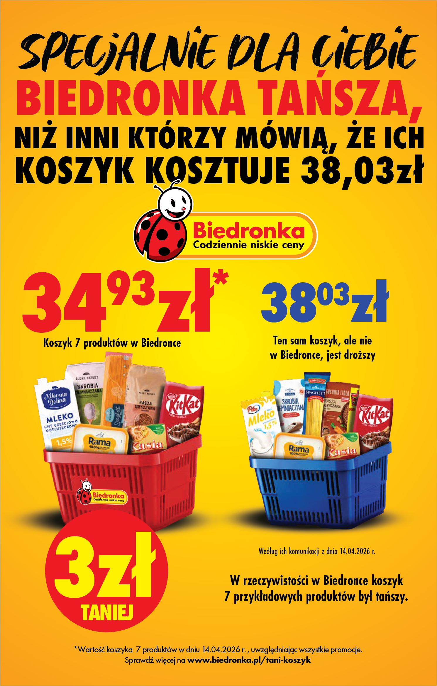 biedronka - Aktuální Biedronka leták platný od čtvrtka 16.04.2026 do středy 22.04.2026 - page: 3