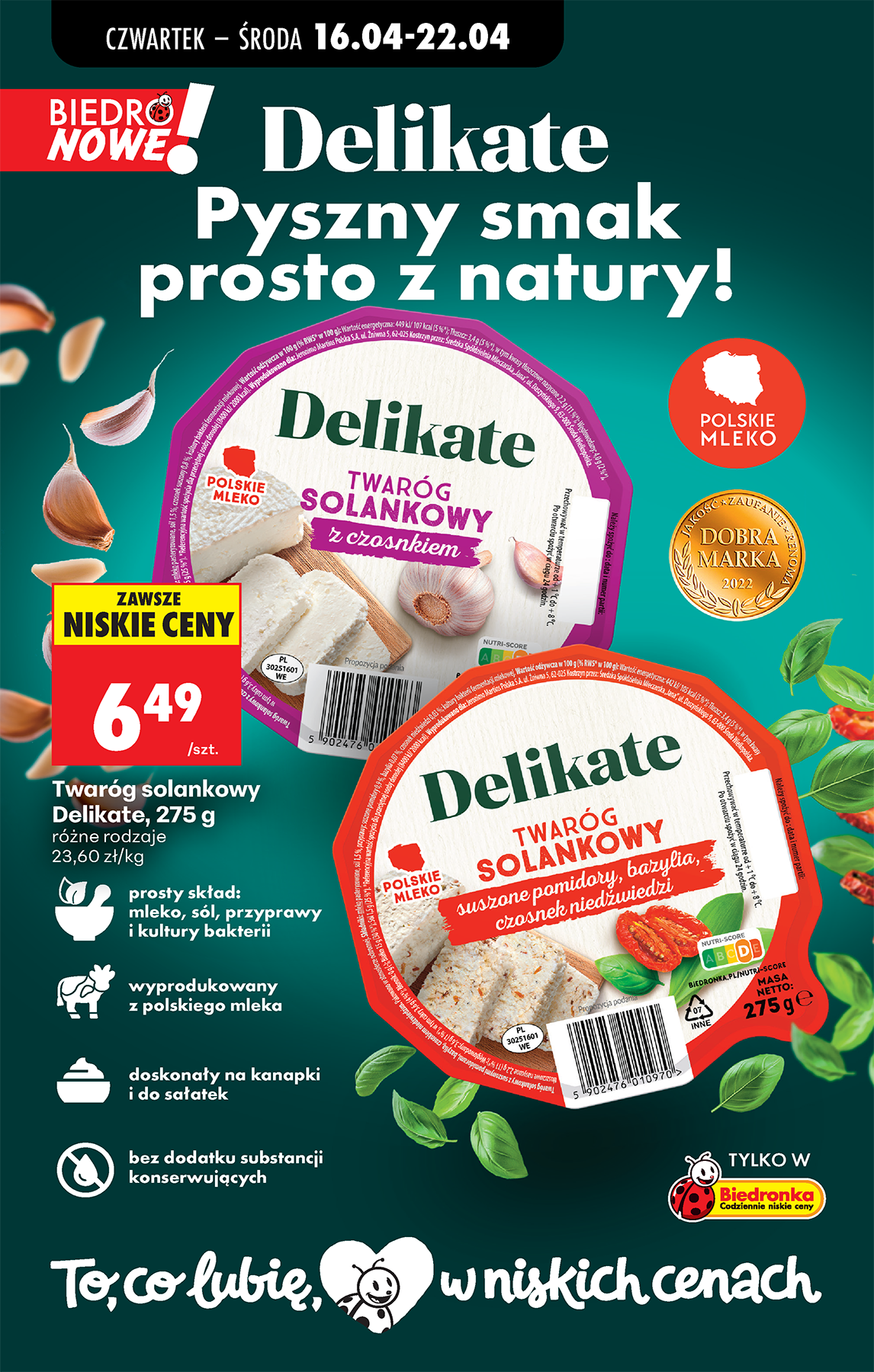 biedronka - Aktuální Biedronka leták platný od čtvrtka 16.04.2026 do středy 22.04.2026 - page: 50