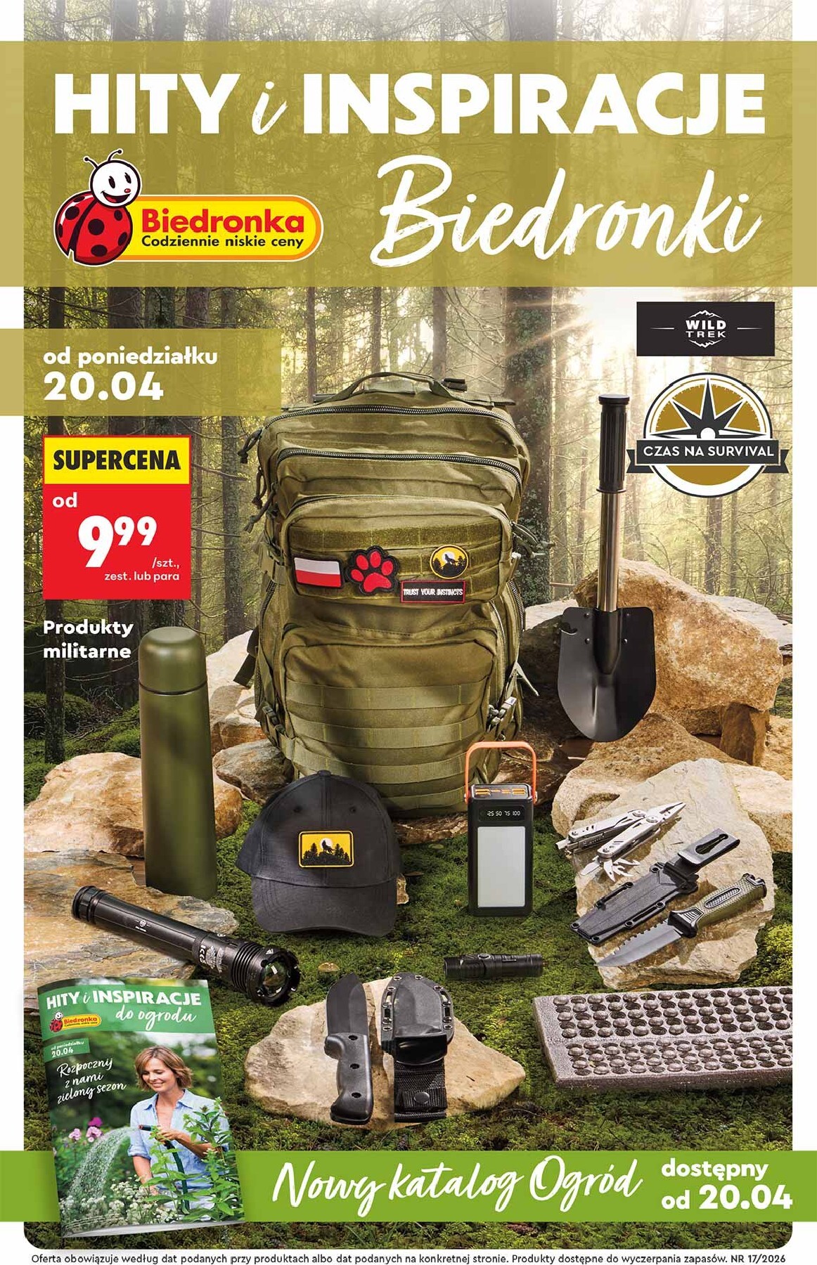 biedronka - Biedronka - Hity i inspiracje leták na příští týden od soboty 18.04.2026 do středy 06.05.2026 - page: 1