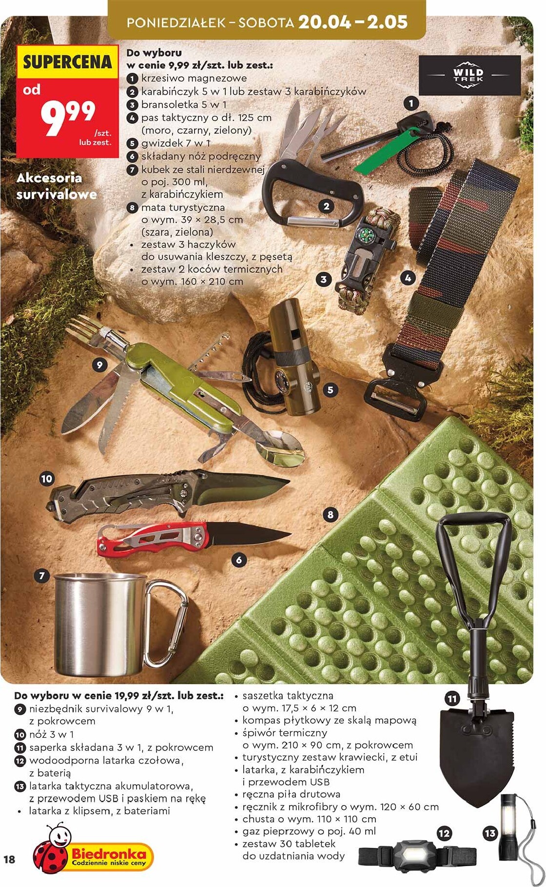 biedronka - Biedronka - Hity i inspiracje leták na příští týden od soboty 18.04.2026 do středy 06.05.2026 - page: 18