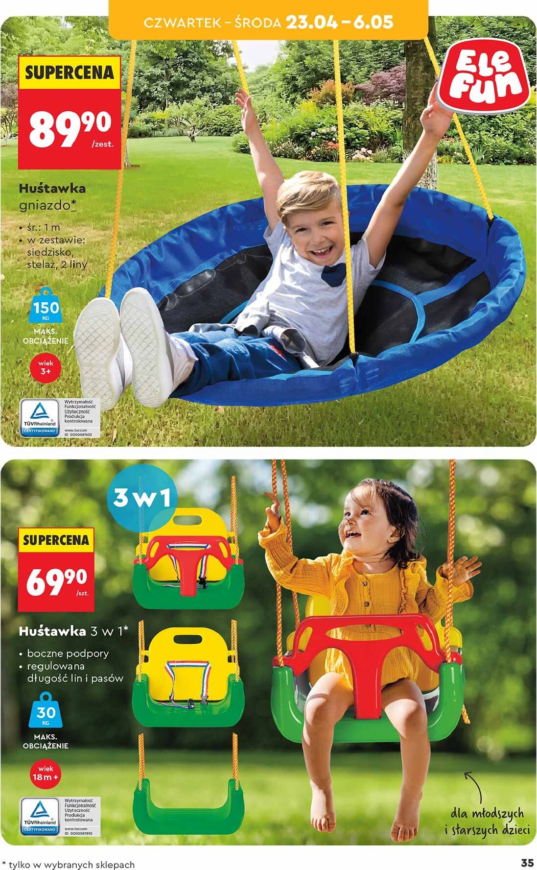 biedronka - Biedronka - Hity i inspiracje leták na příští týden od soboty 18.04.2026 do středy 06.05.2026 - page: 35